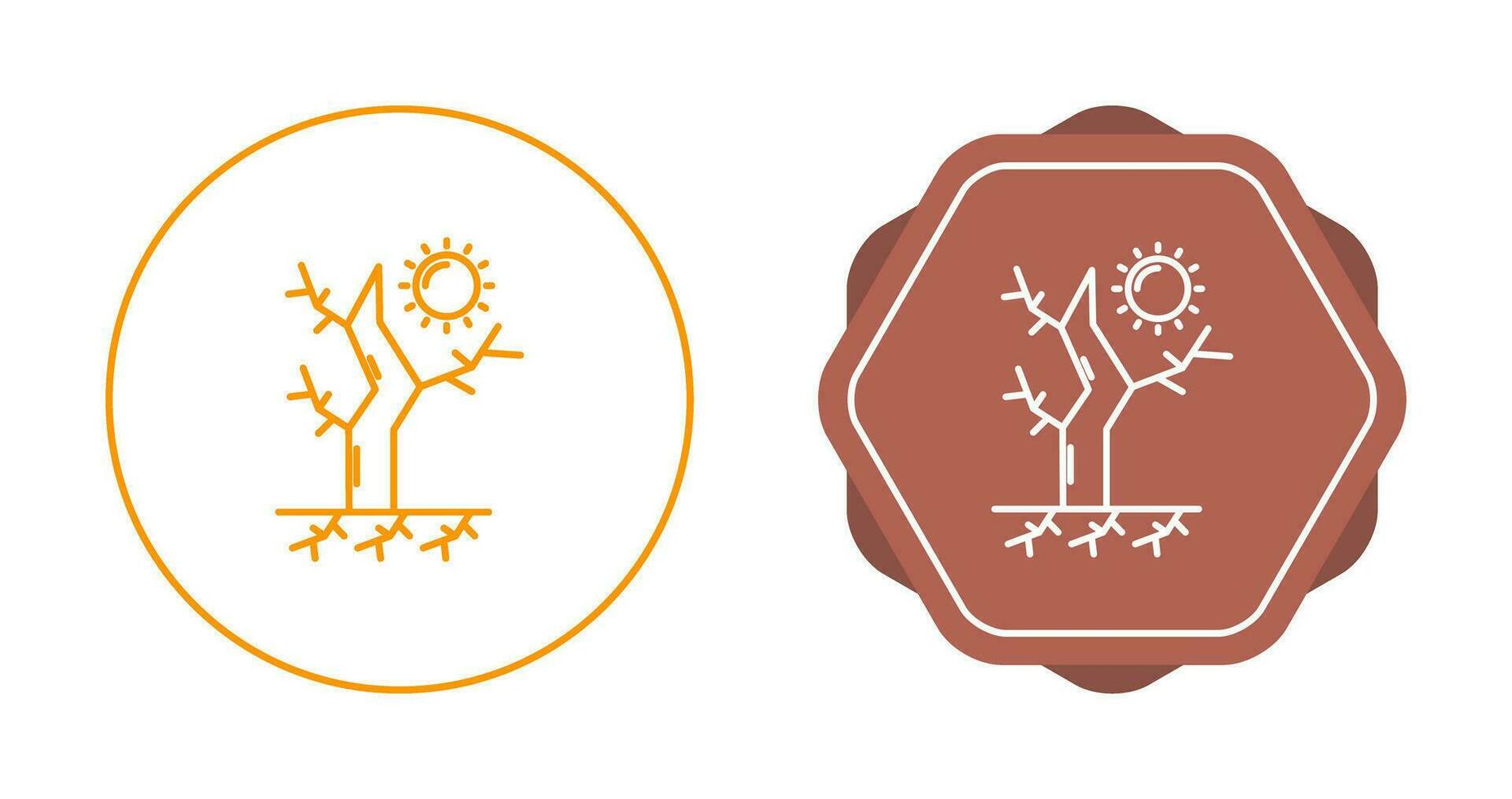 Drought Vector Icon