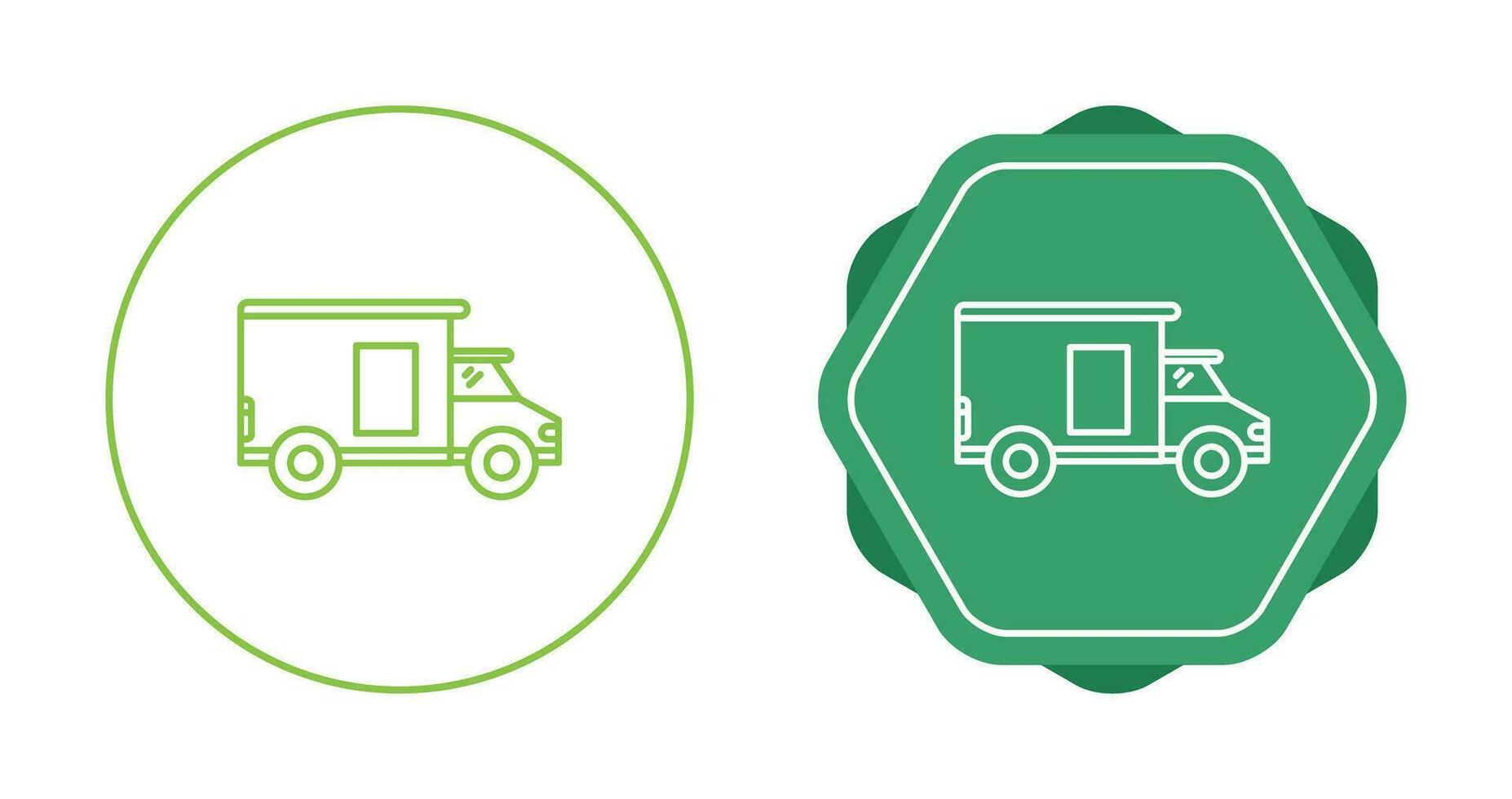 icono de vector de camión