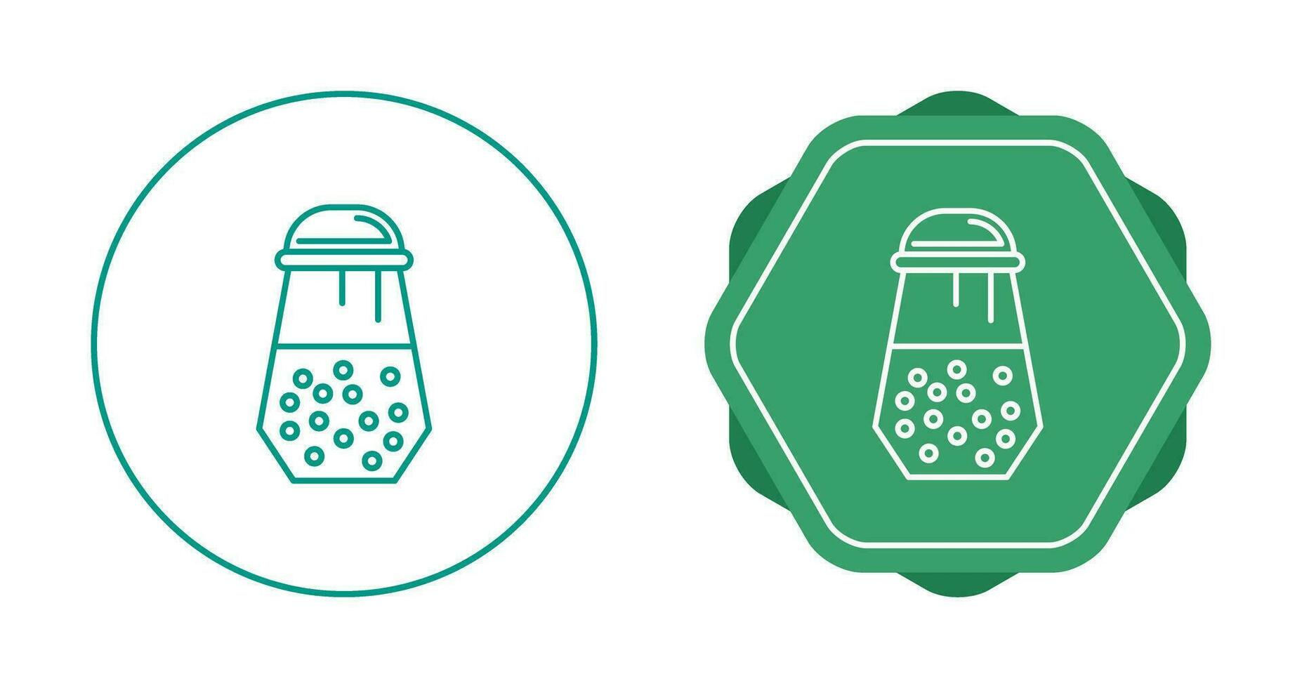 Salt Shaker Vector Icon