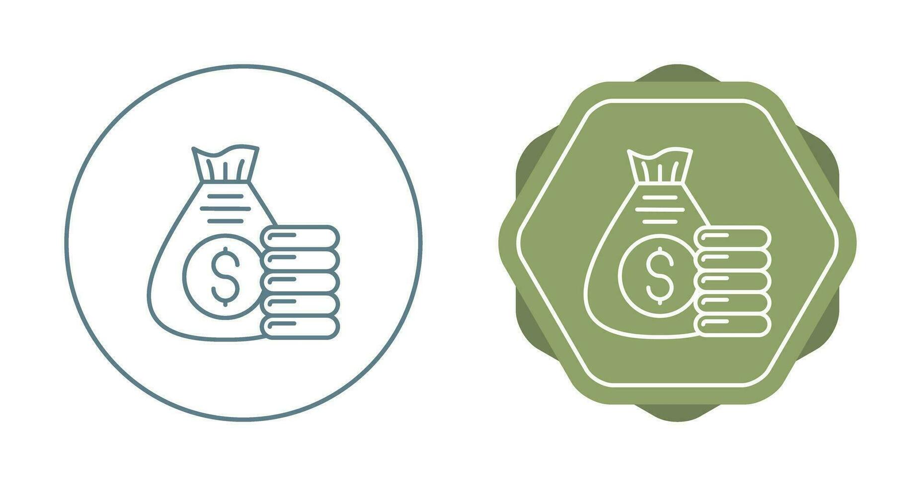 Money Bag Vector Icon