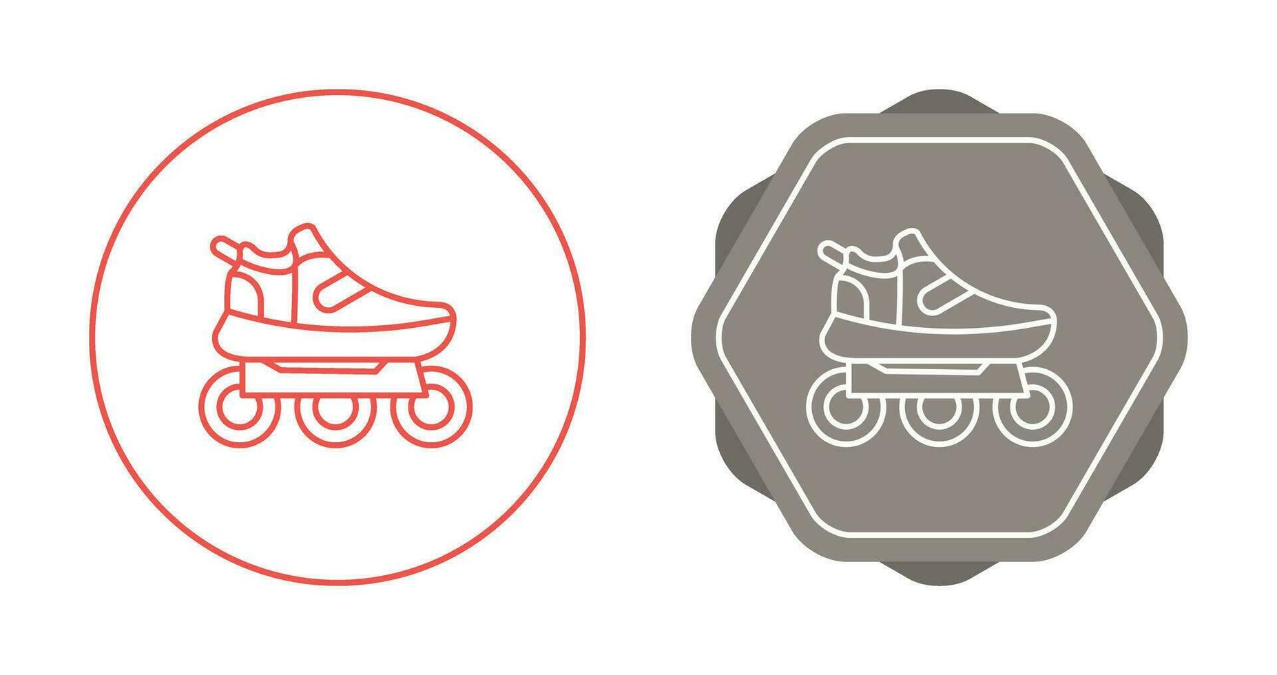 Roller Skates Vector Icon