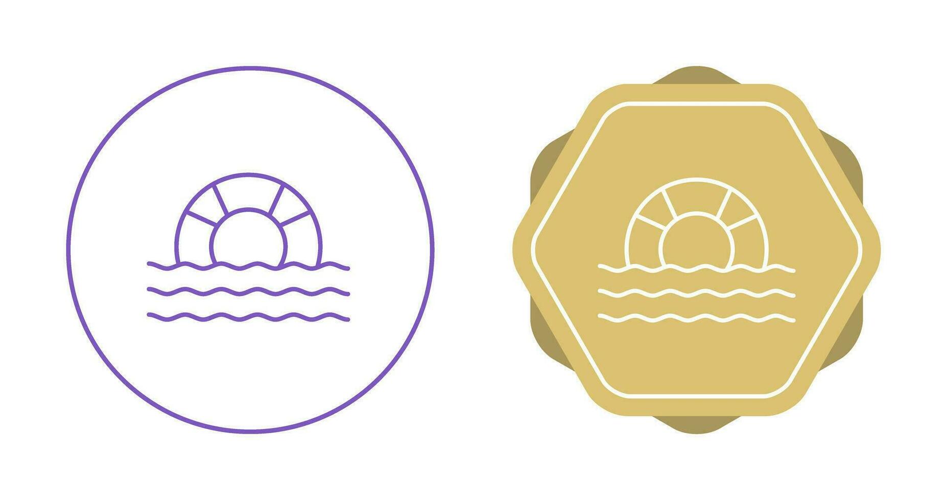 Float Vector Icon