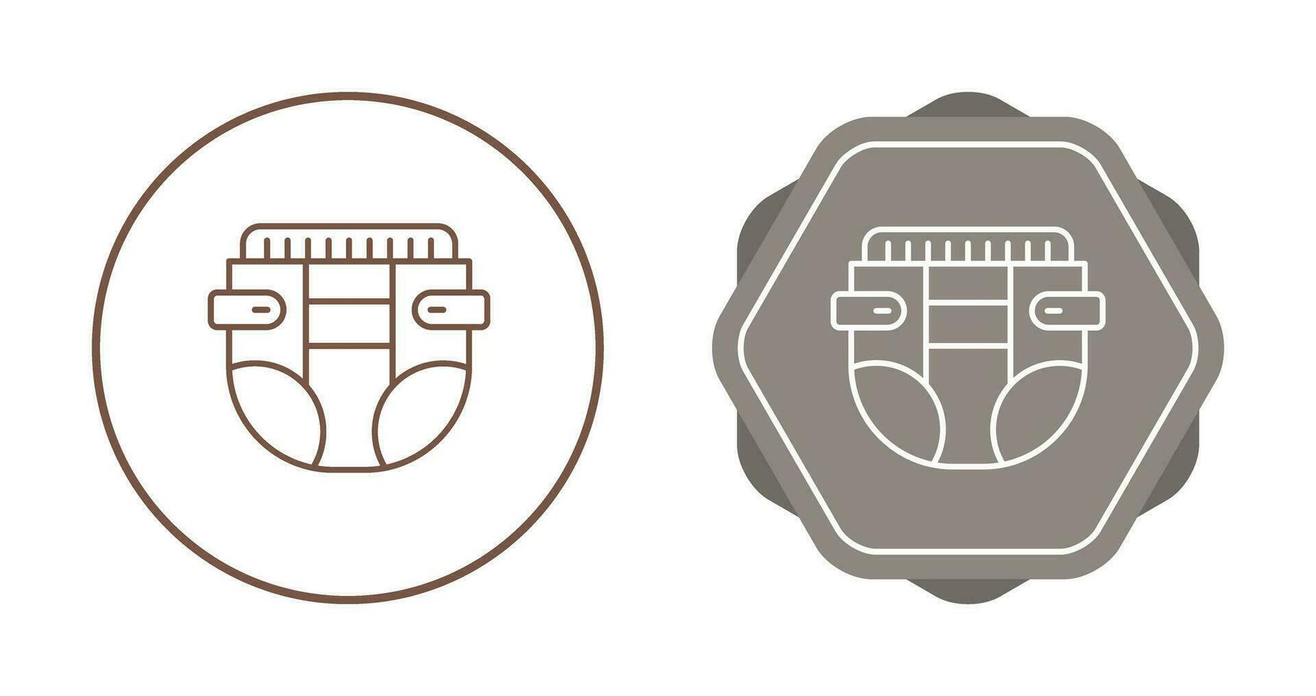 Diaper Vector Icon