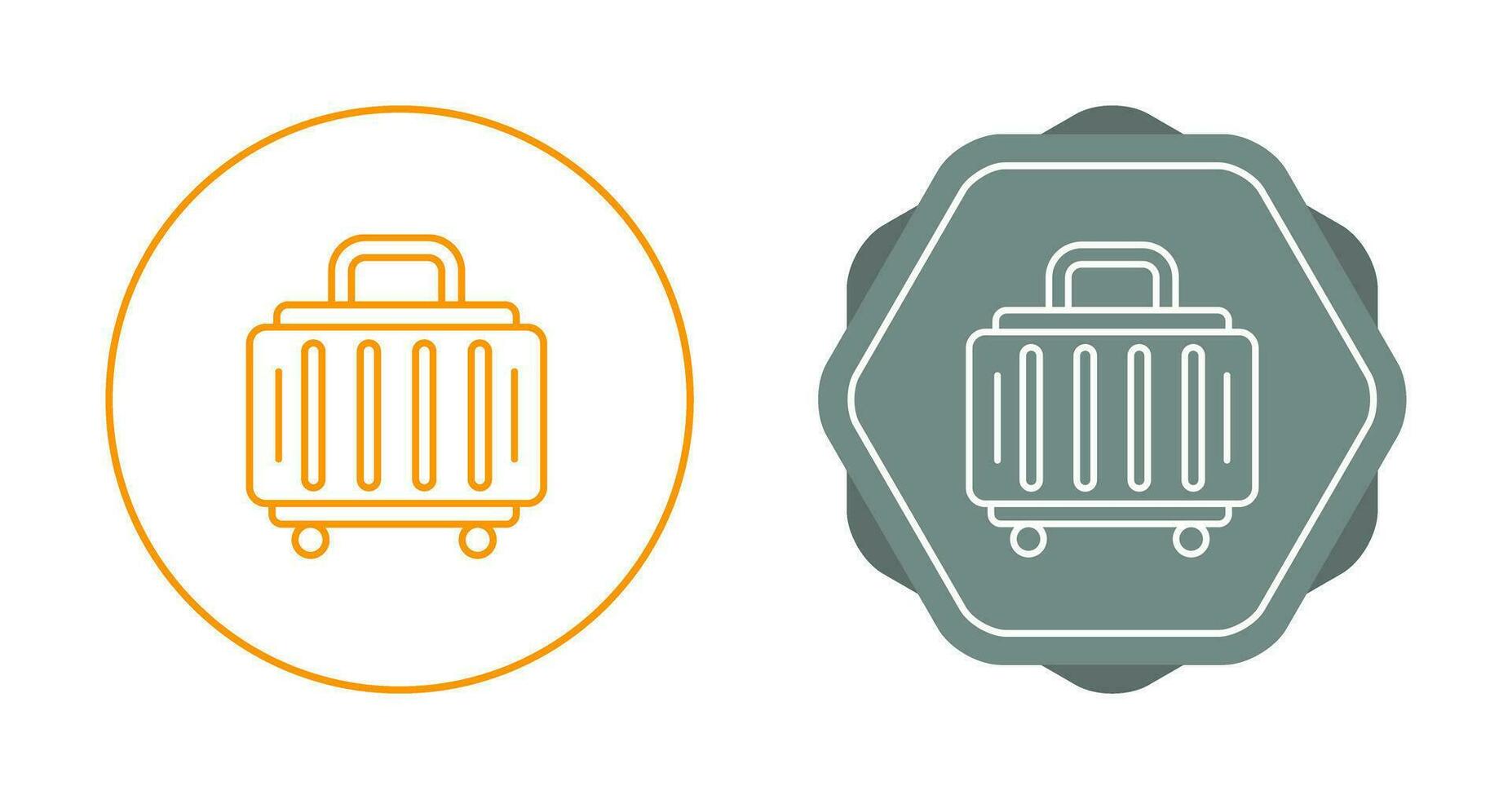 Baggage Vector Icon