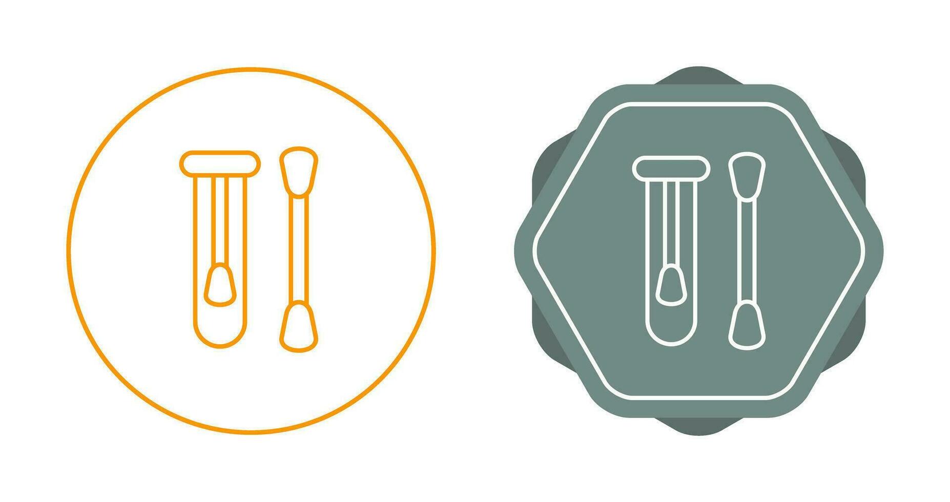 Cotton Swabs Vector Icon