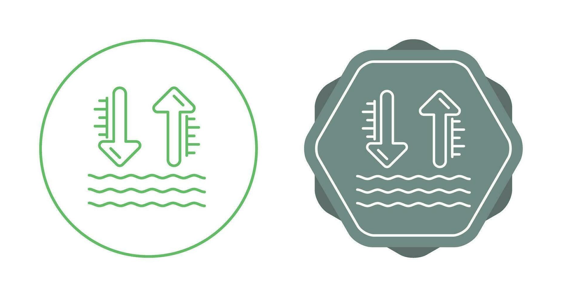 High Tide Vector Icon