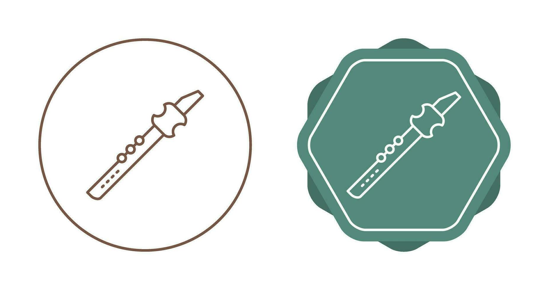 Flute Vector Icon