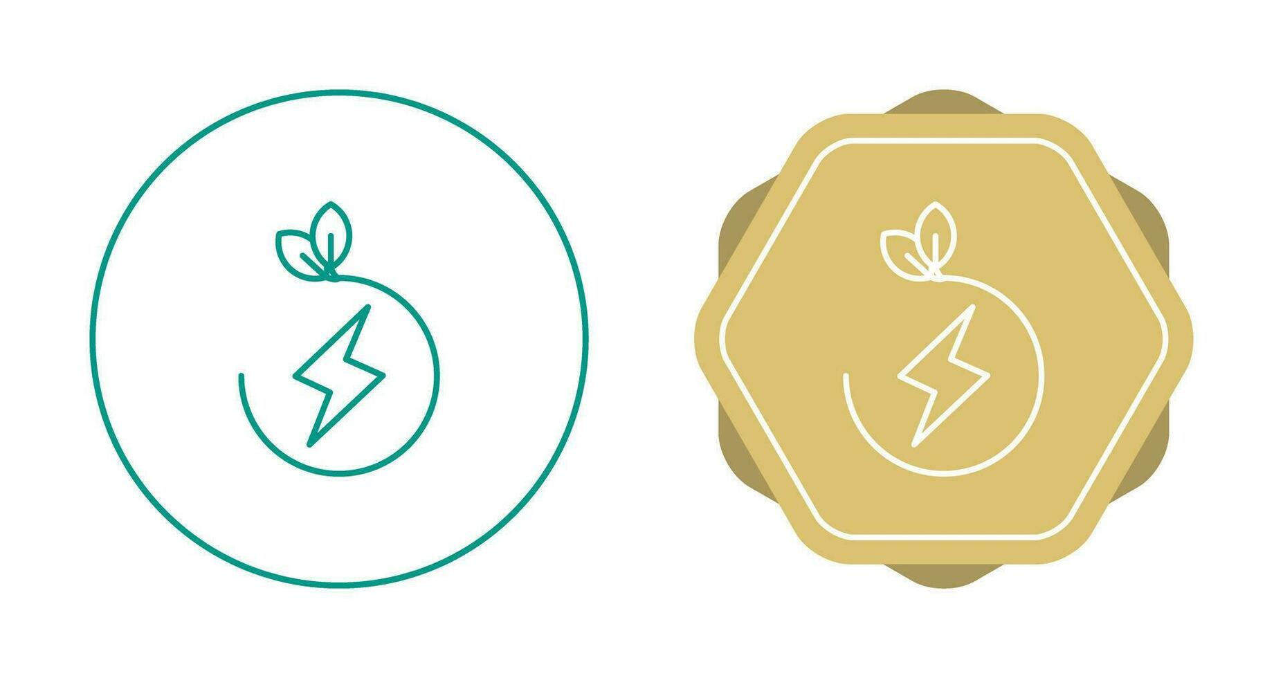 Eco Energy Vector Icon