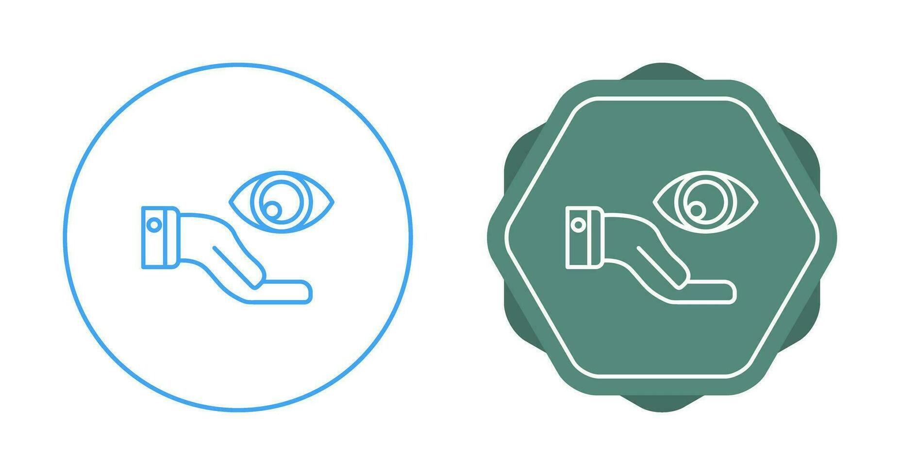 Eye Donate Vector Icon