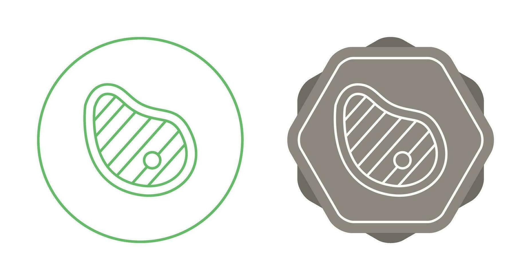 Steak Vector Icon