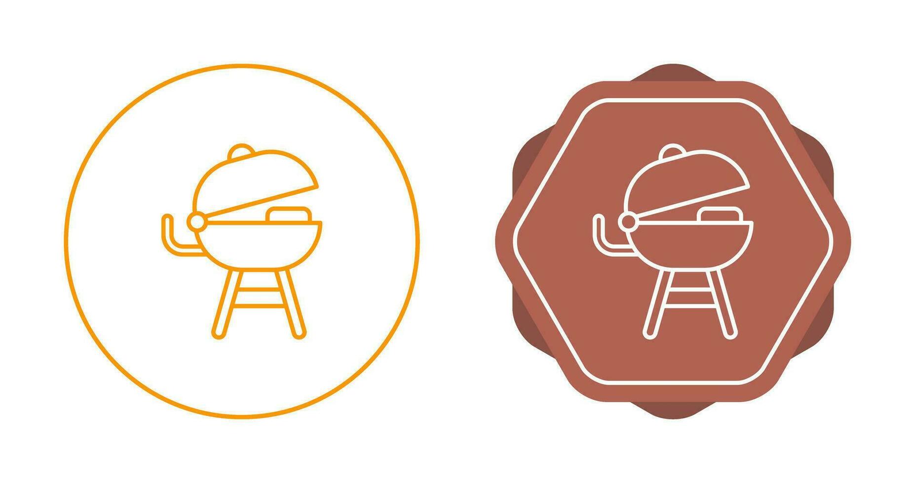 Grilled Vector Icon