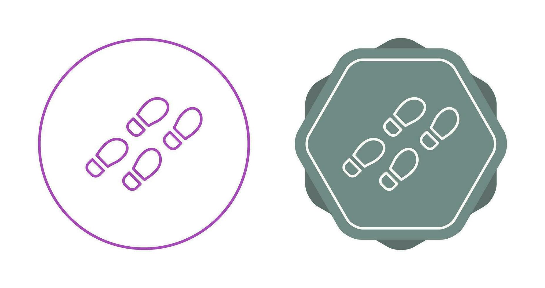 Footprint Vector Icon