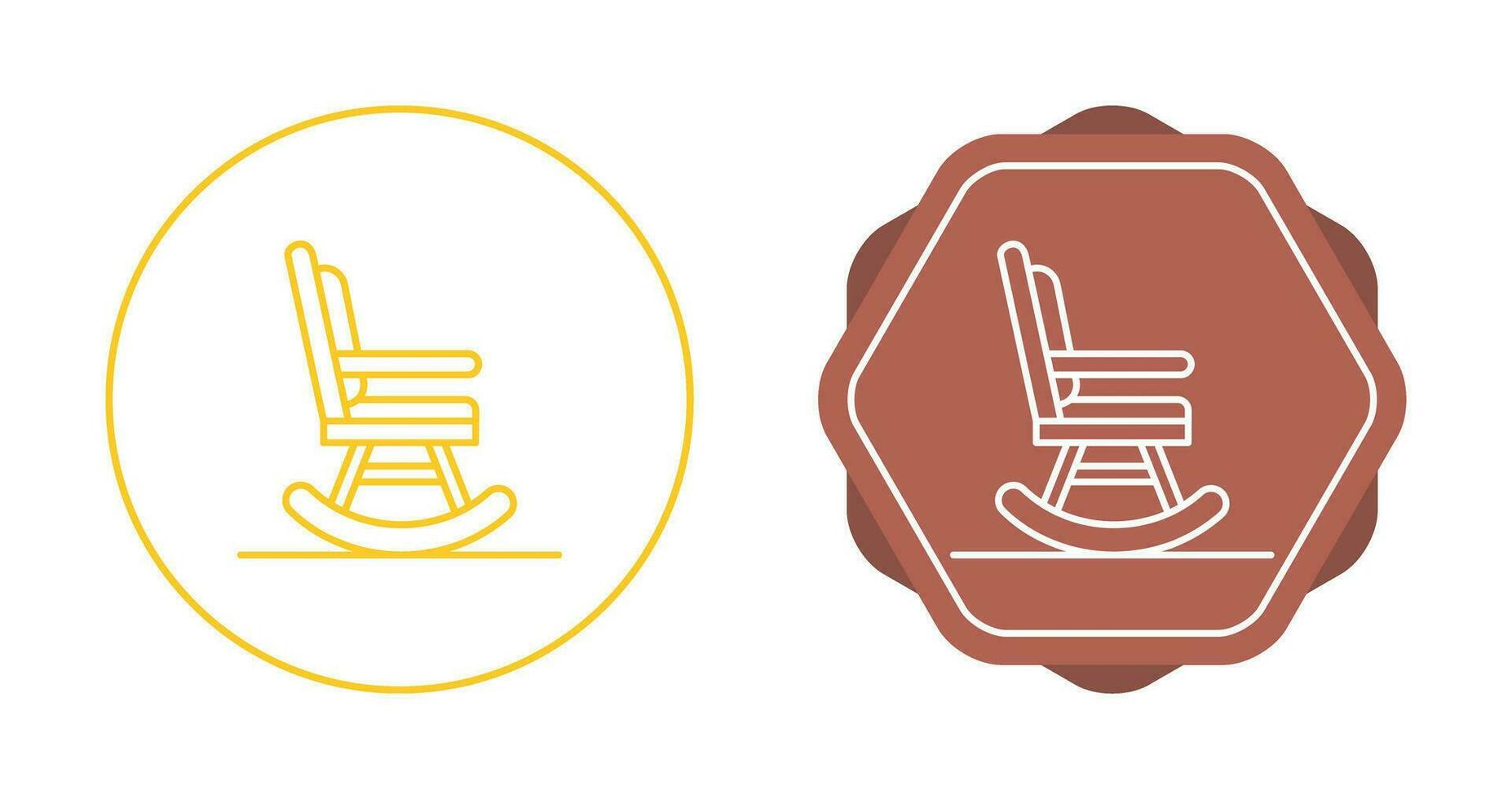 Rocking Chair Vector Icon