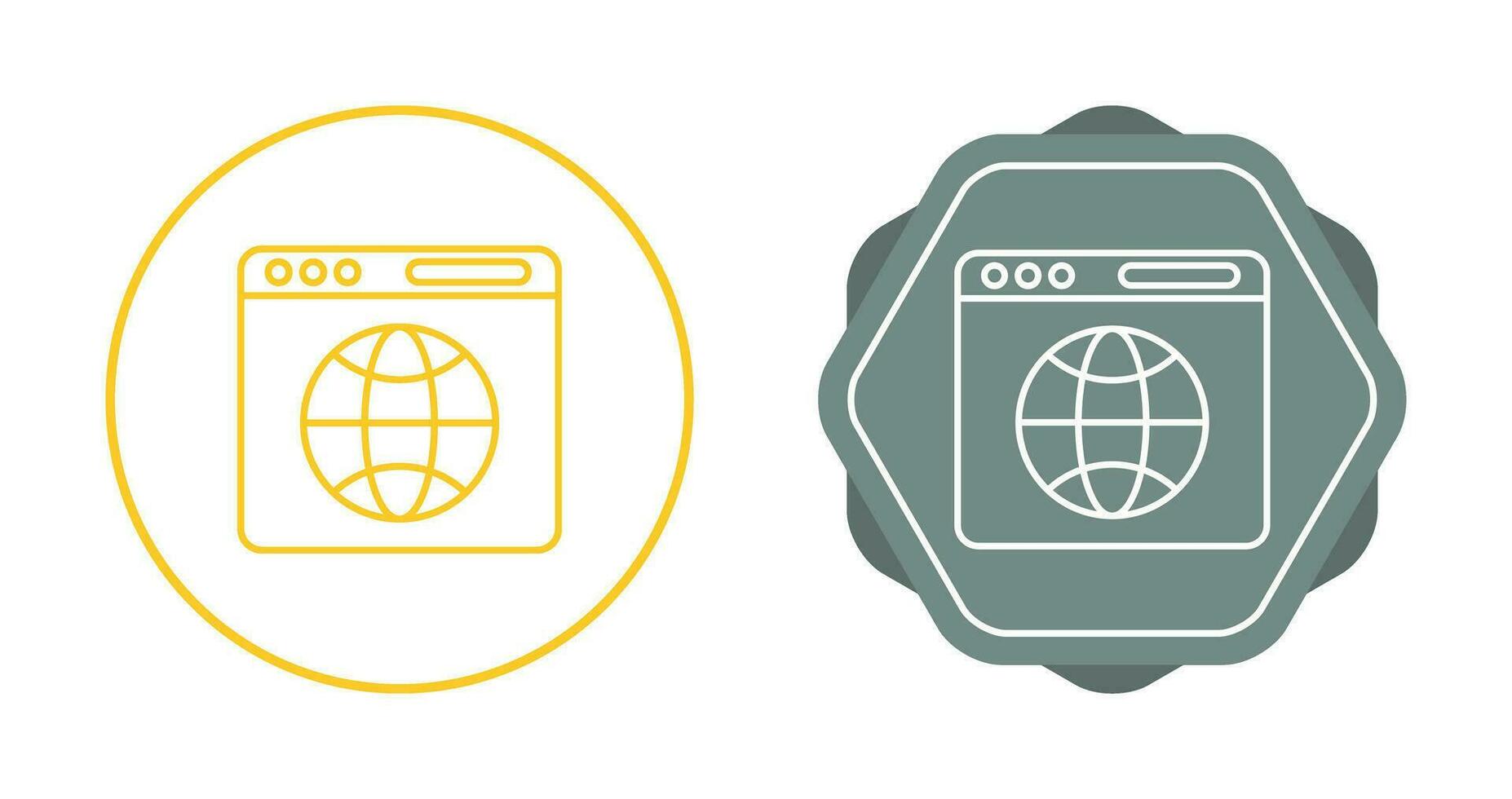 Browser Vector Icon