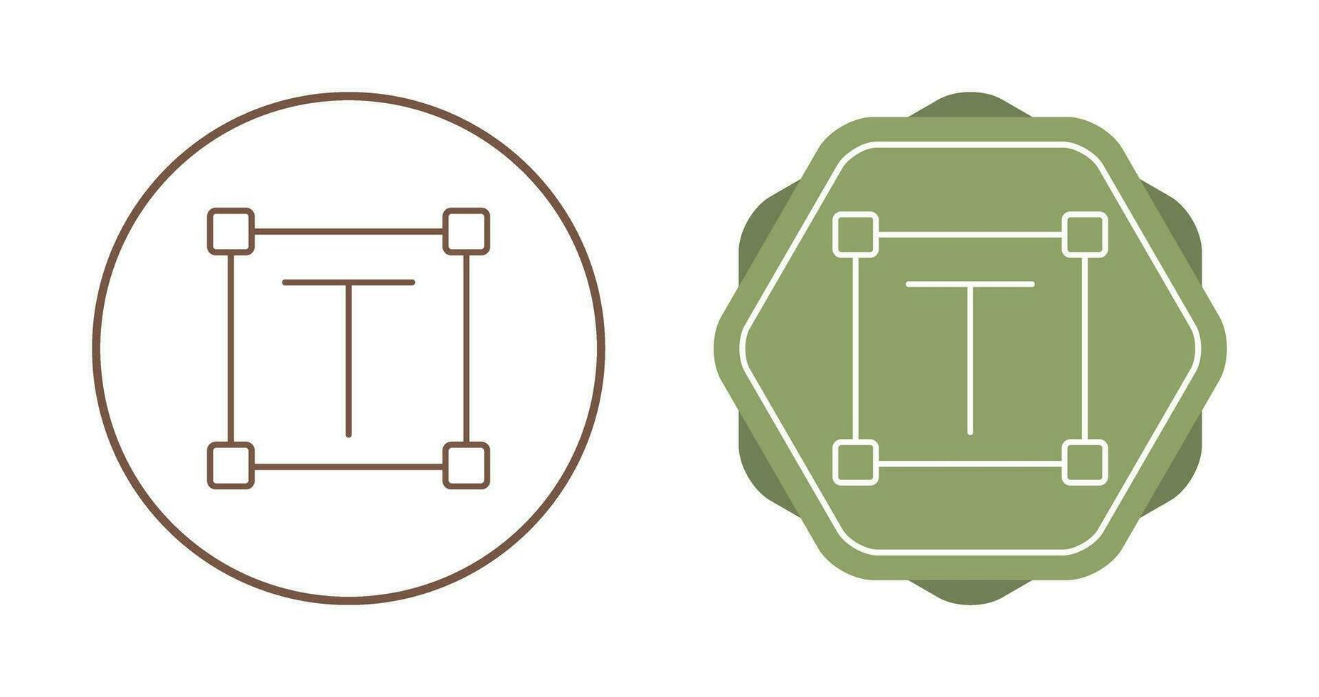 Text Vector Icon