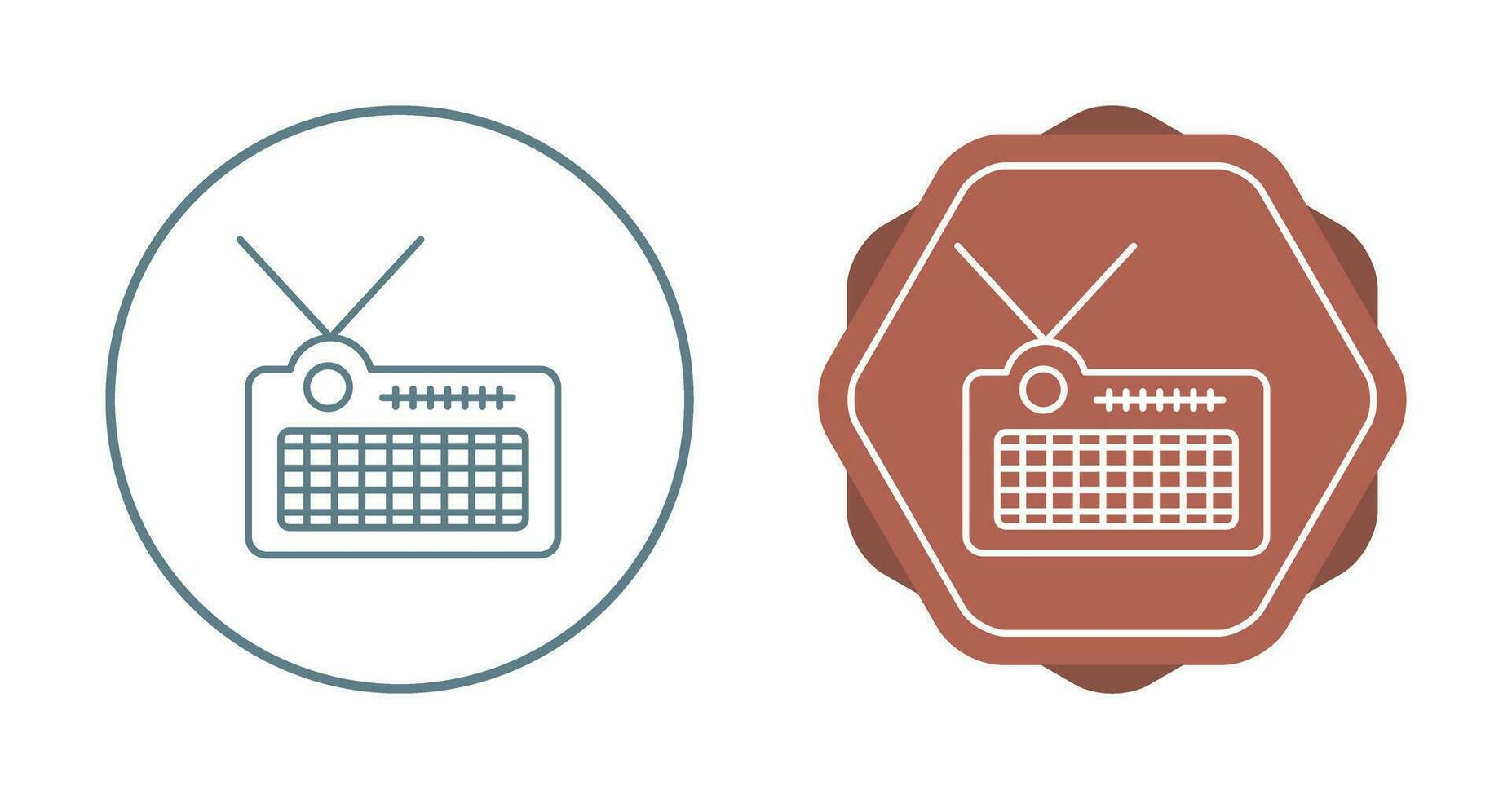 Radio Vector Icon