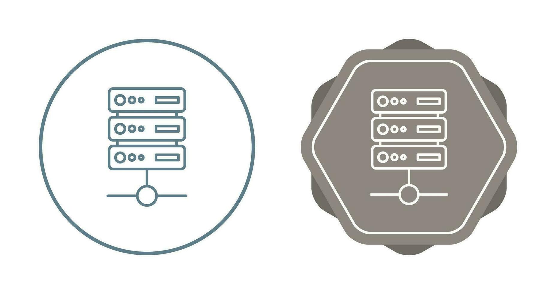 Data Center Vector Icon