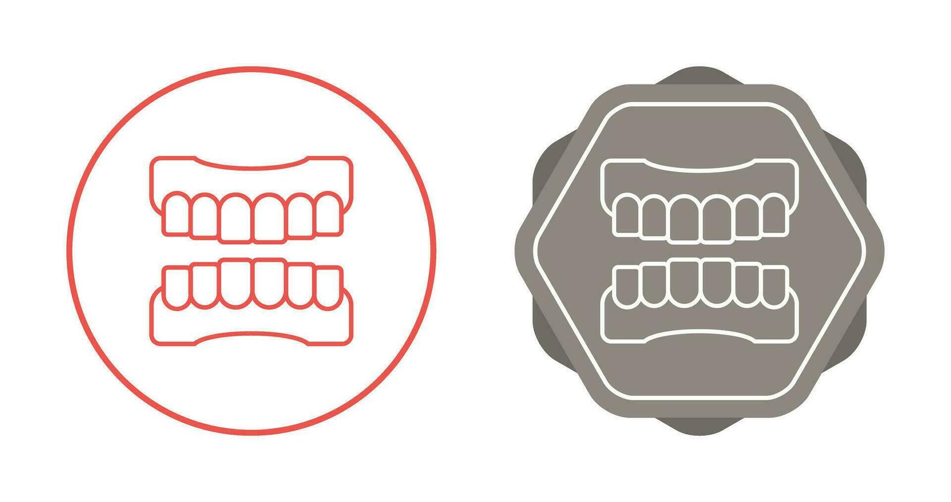 Denture Vector Icon