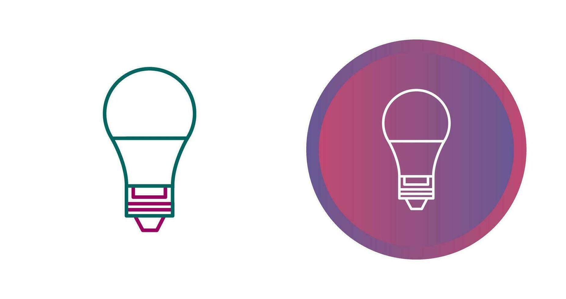 Electric Bulb Vector Icon