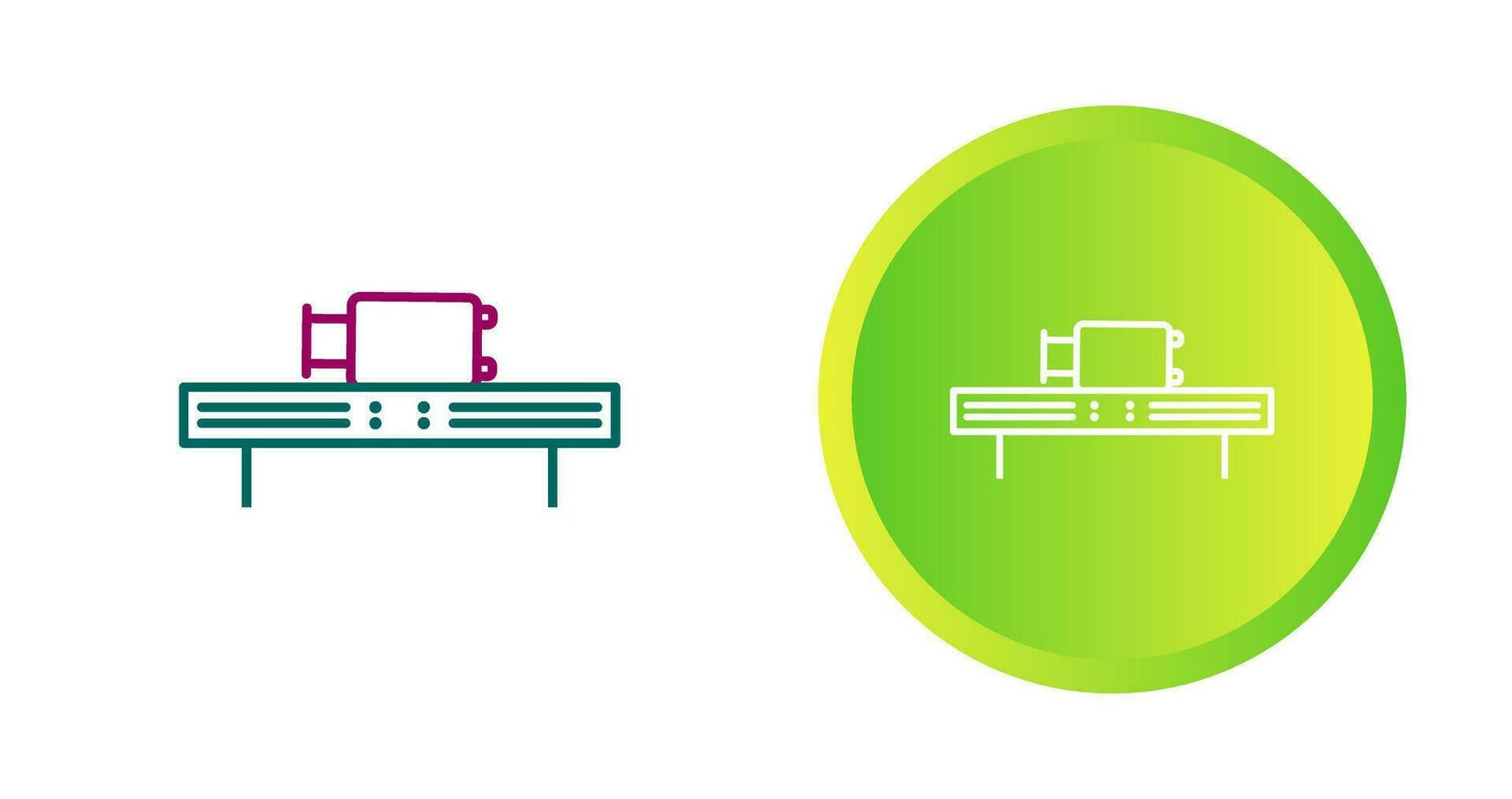 Checking Bag Vector Icon