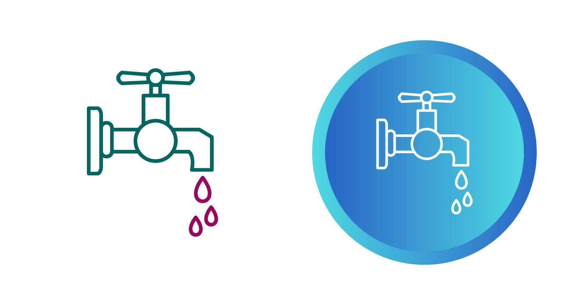 Water Tap Vector Icon