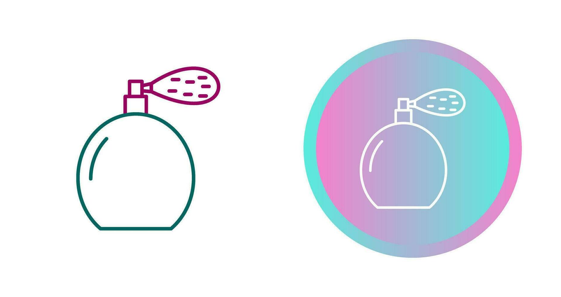 Perfume Bottle Vector Icon