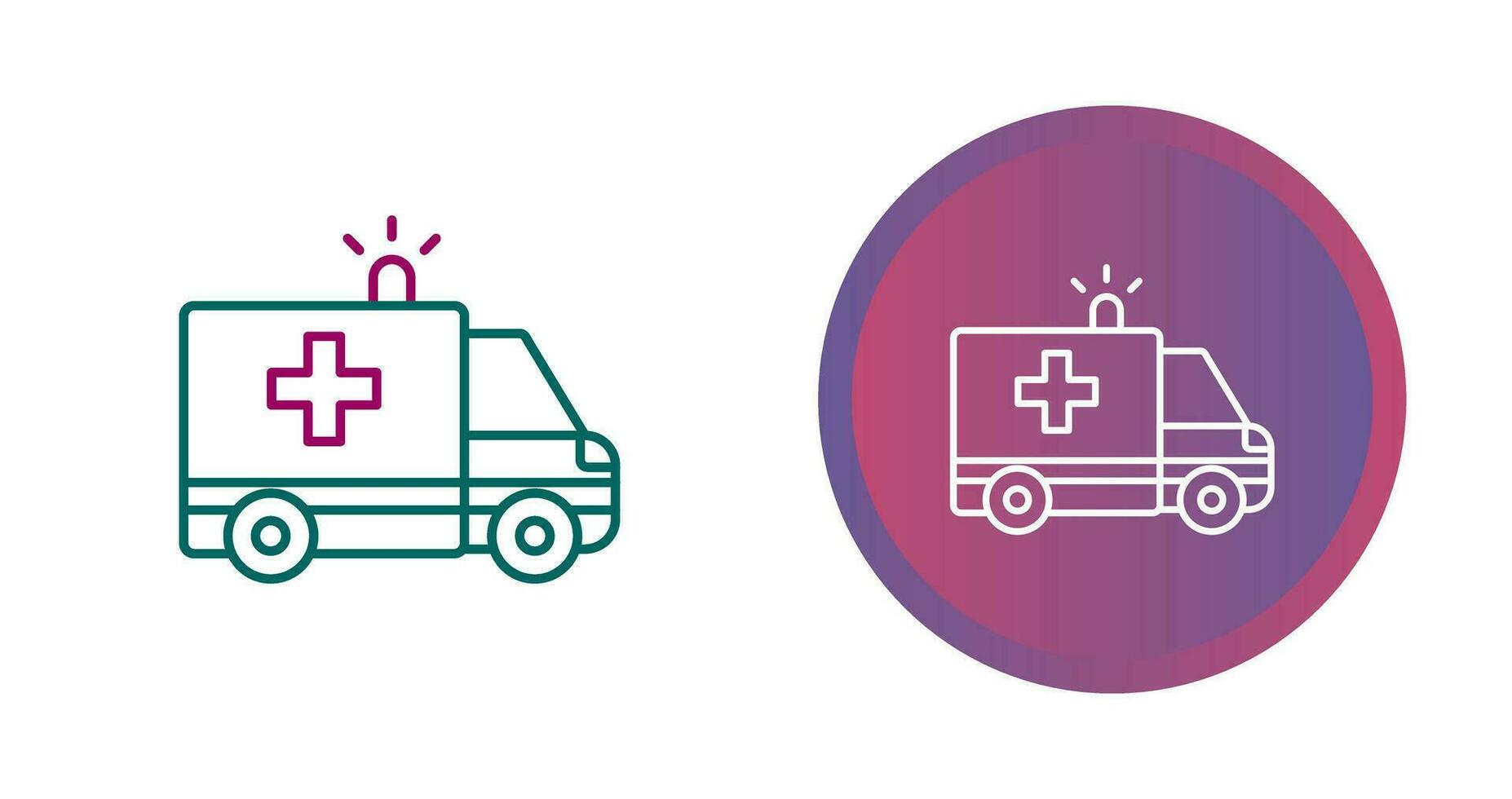 Ambulance Vector Icon