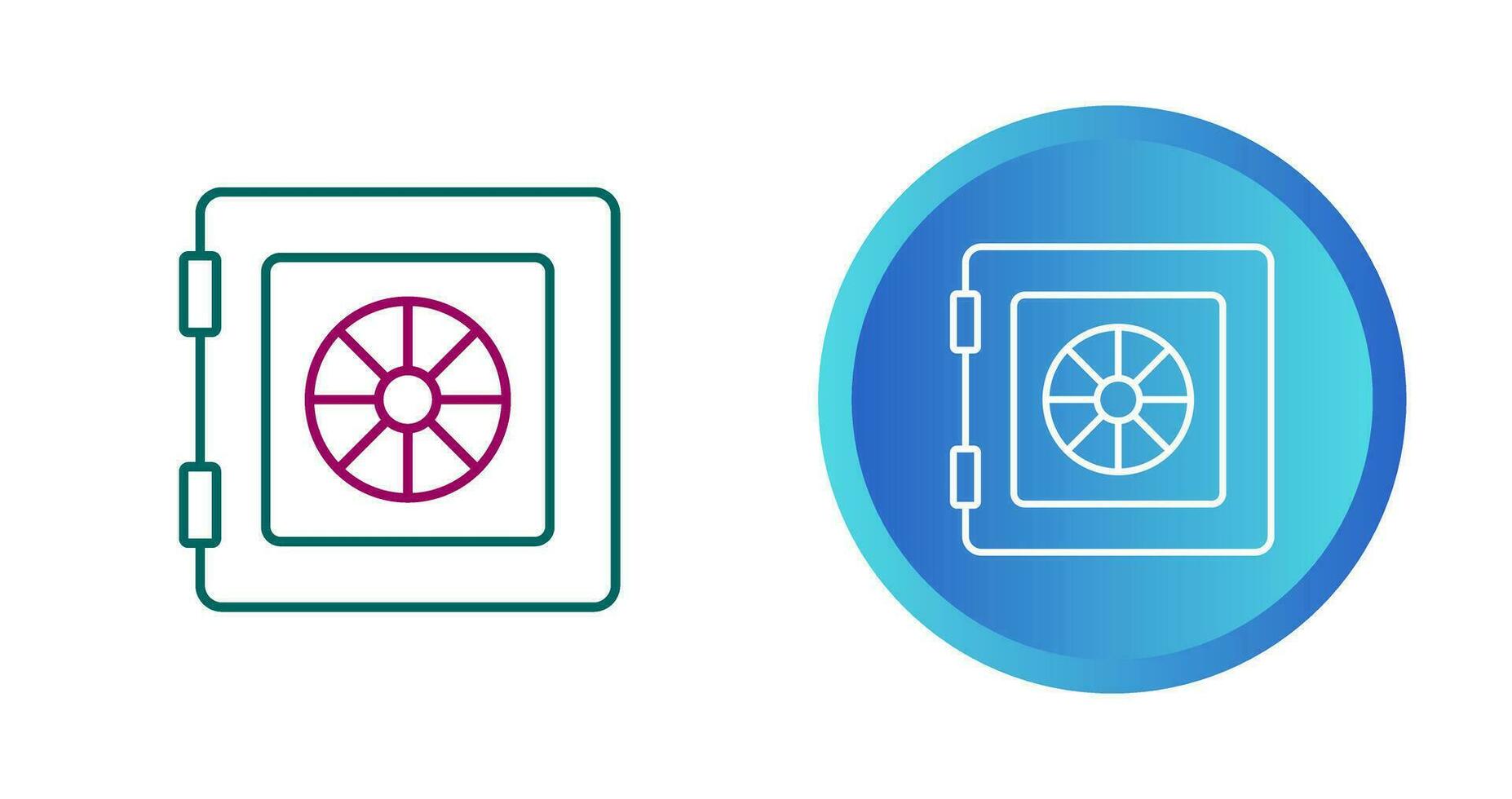 Vault Vector Icon
