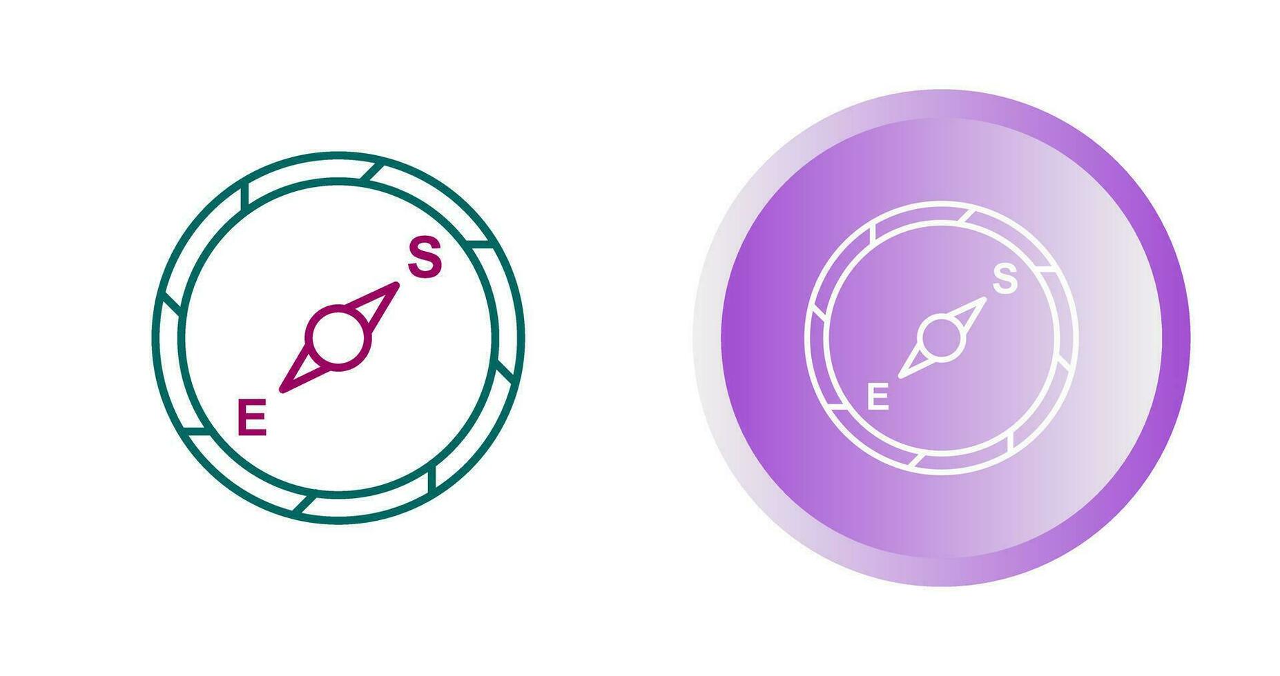 Compass Vector Icon