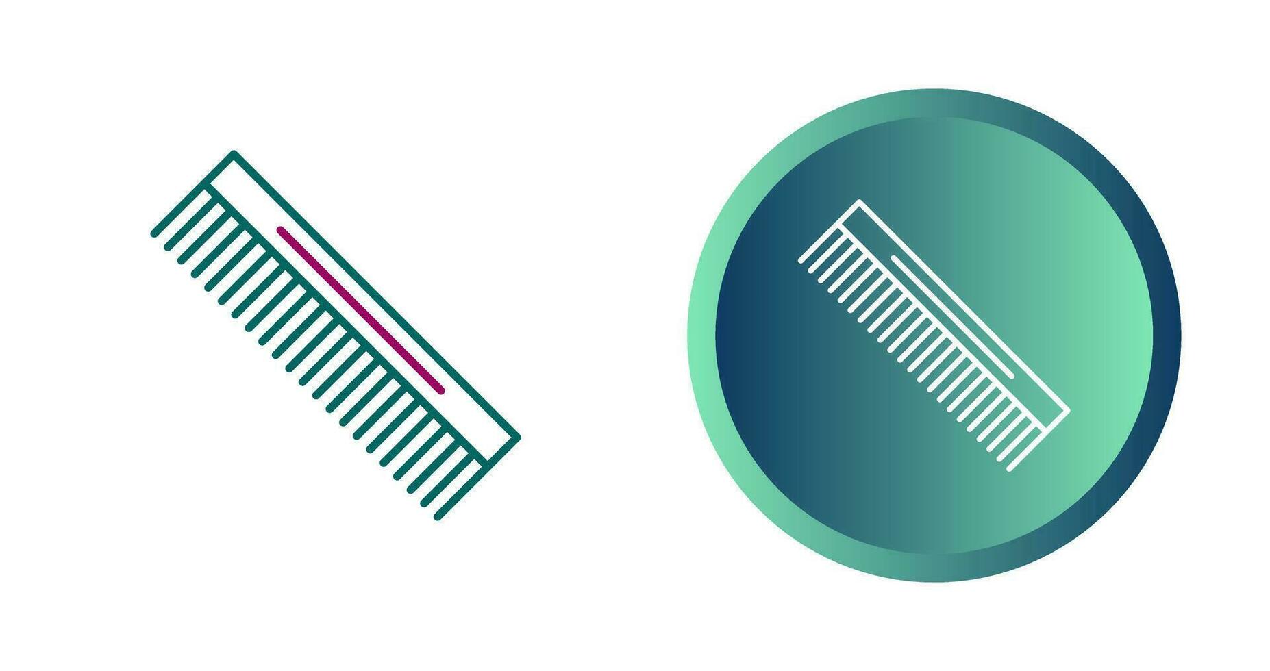 Comb Vector Icon