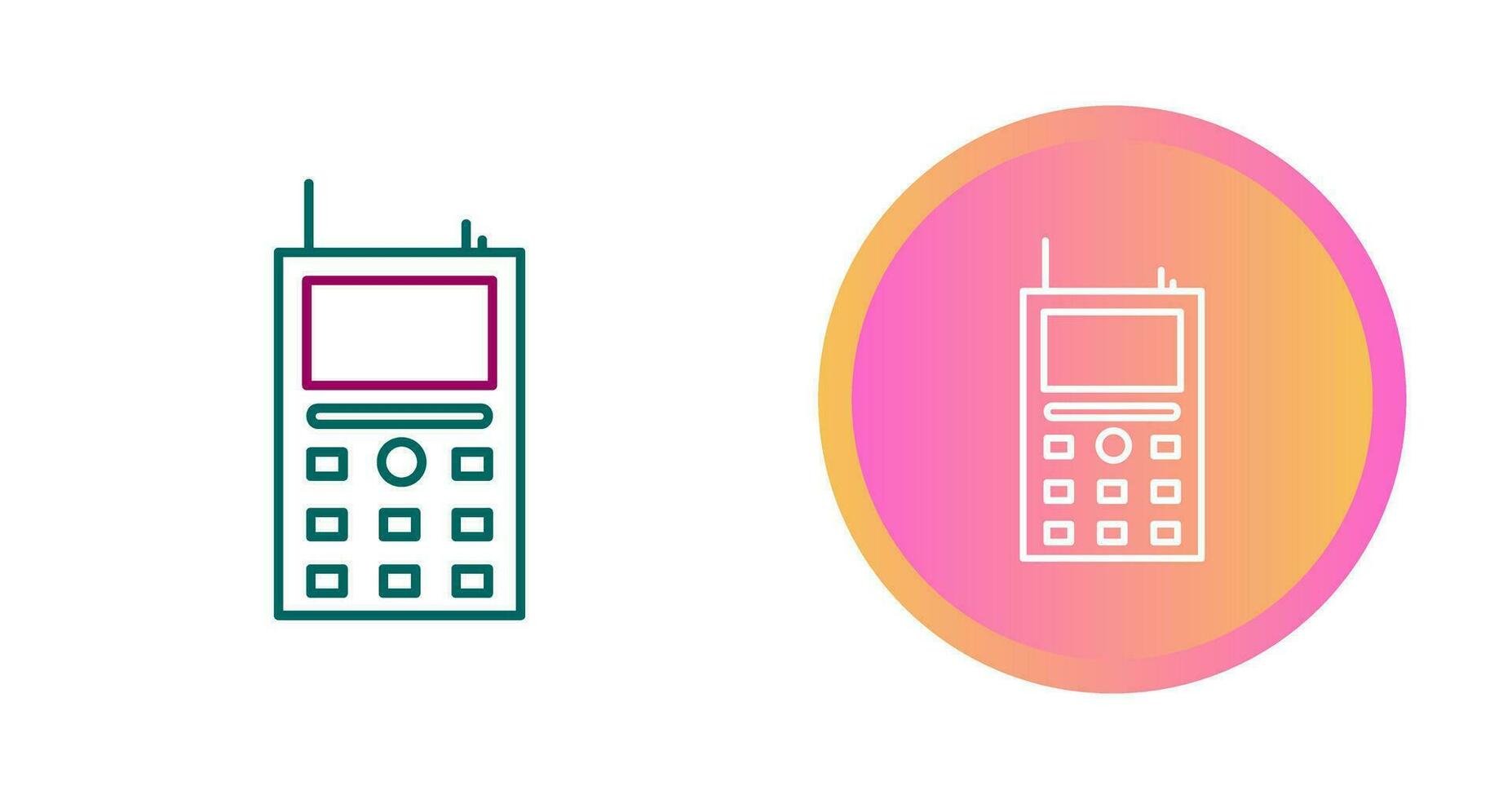 Cellular Phone Vector Icon