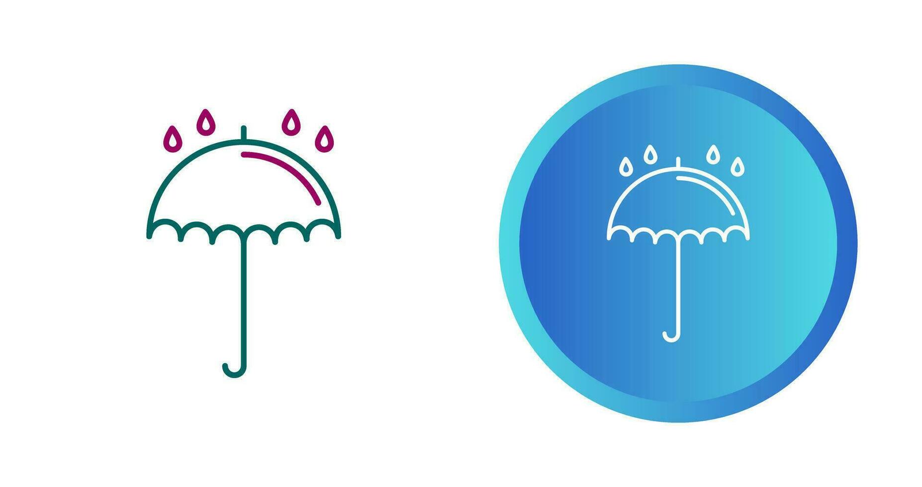 Umbrella Vector Icon