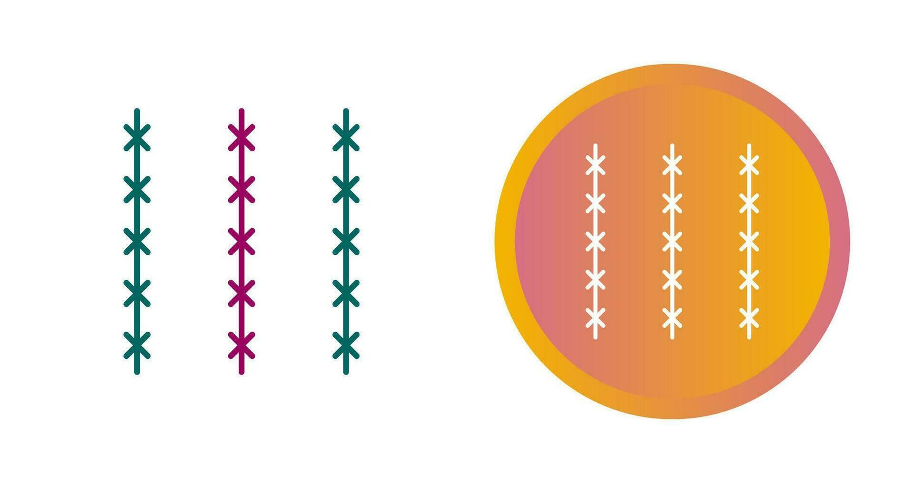 Pointed Wire Vector Icon