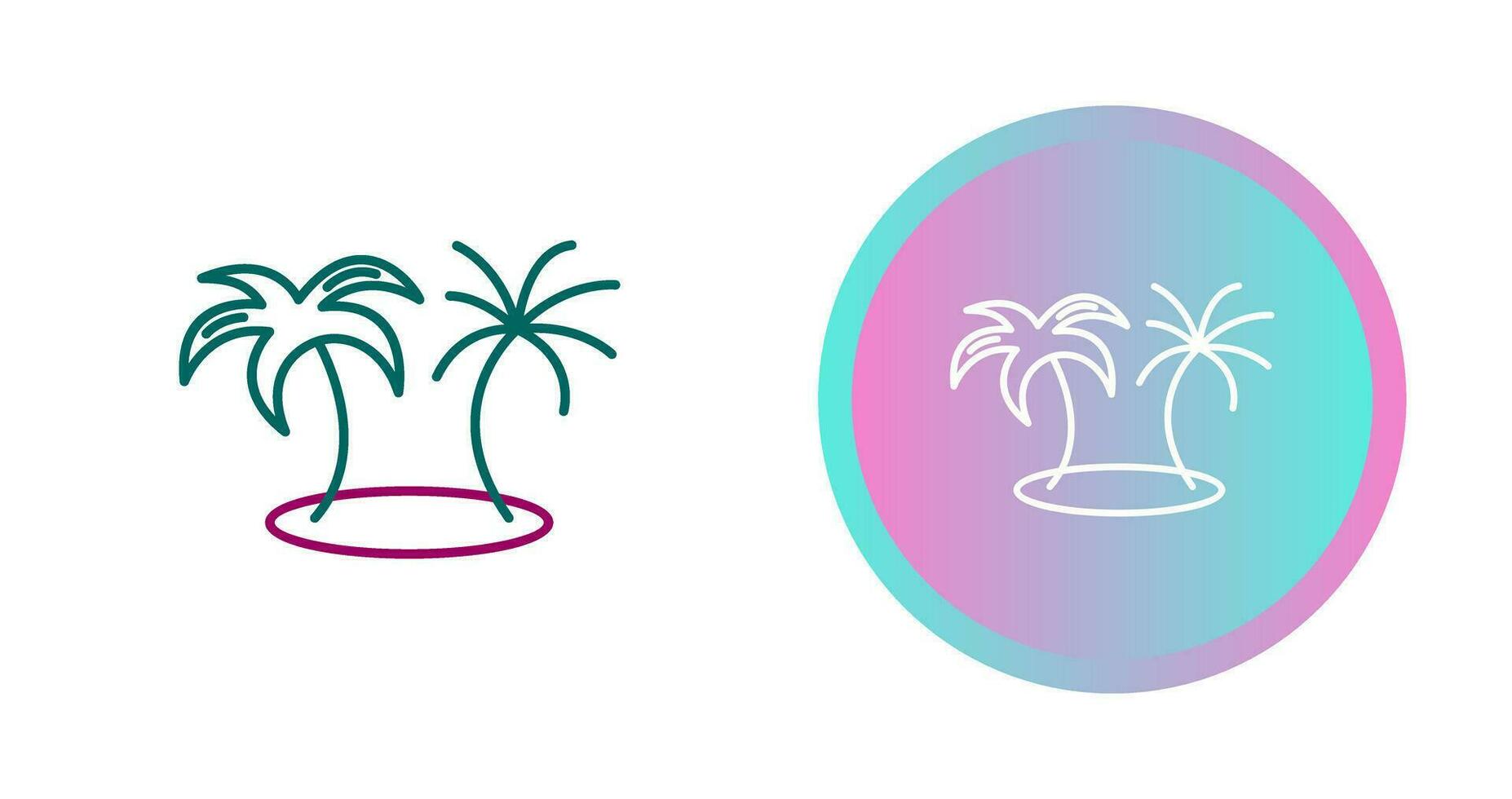 Island Vector Icon