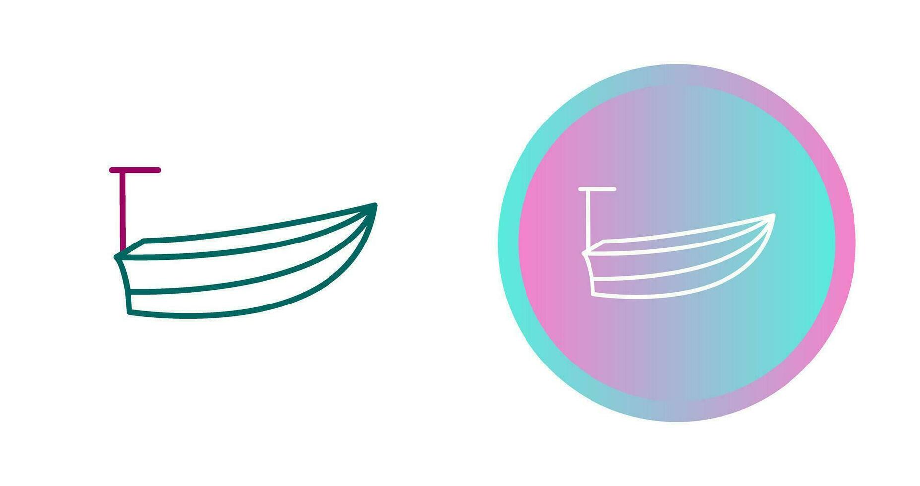 Small Boat Vector Icon
