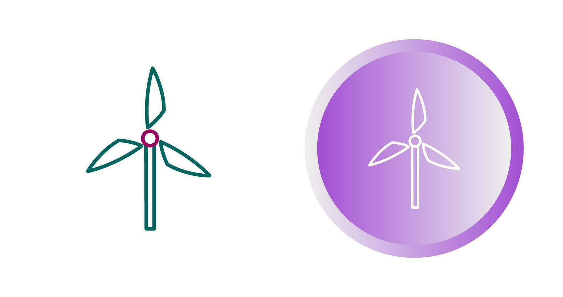 Windmill Vector Icon