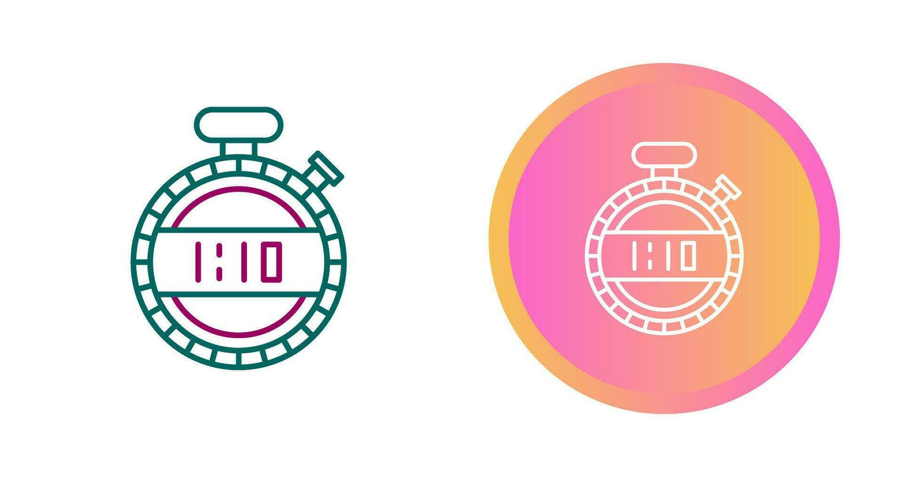 Stopwatch Vector Icon