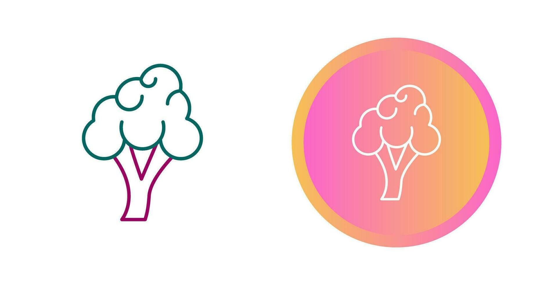 Broccoli Vector Icon