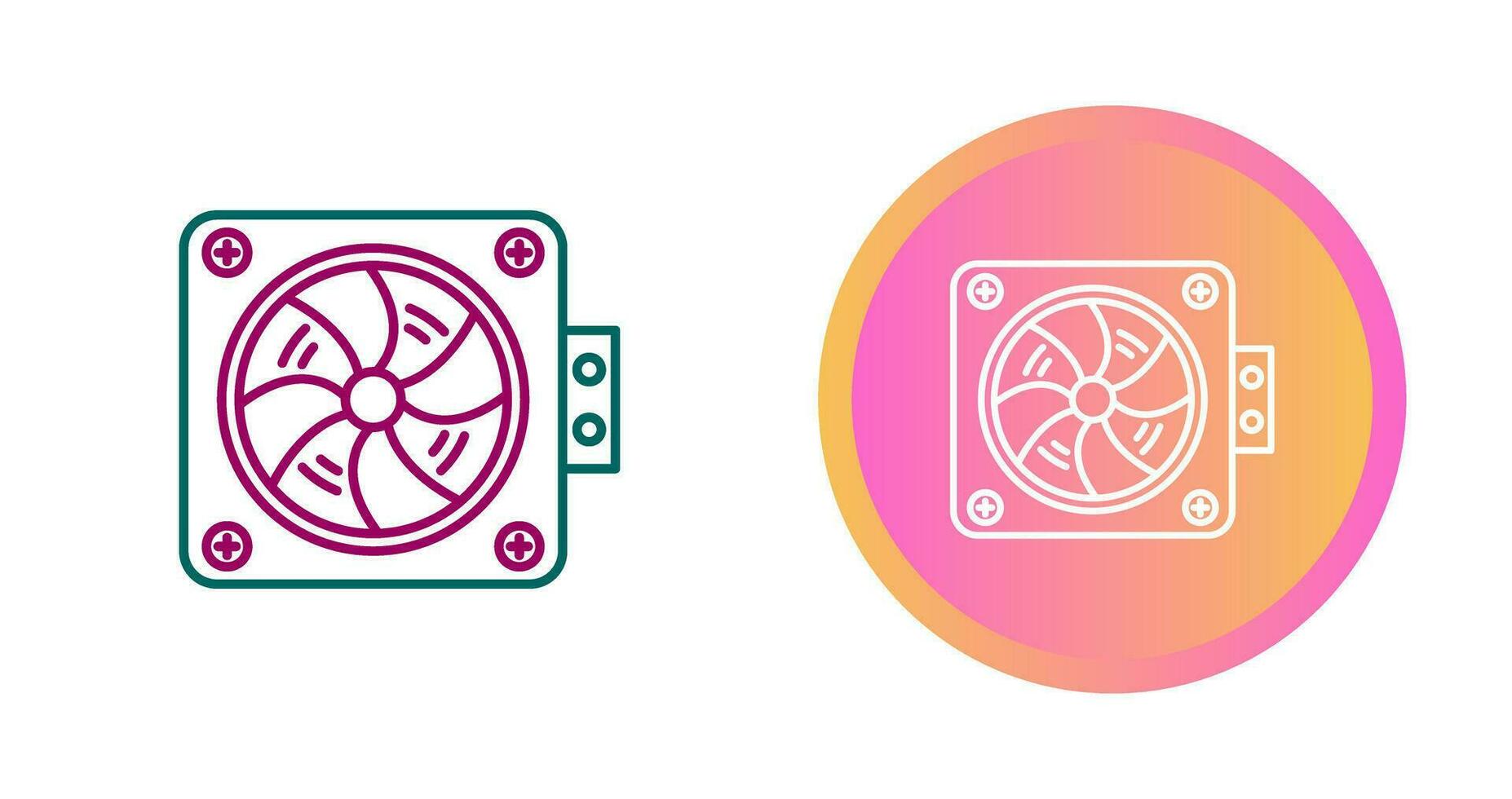 Ventilation Vector Icon