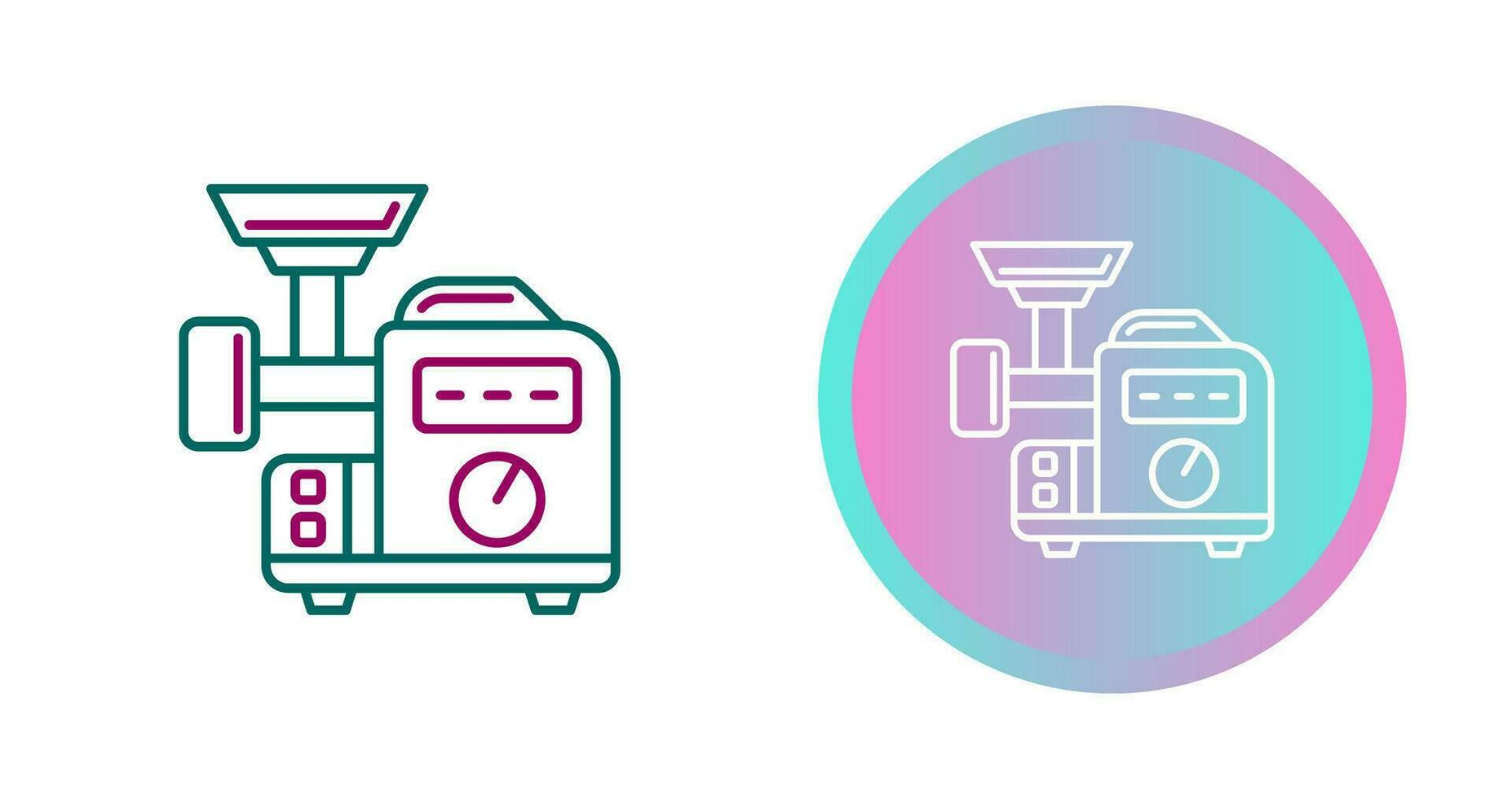 Meat Grinder Vector Icon