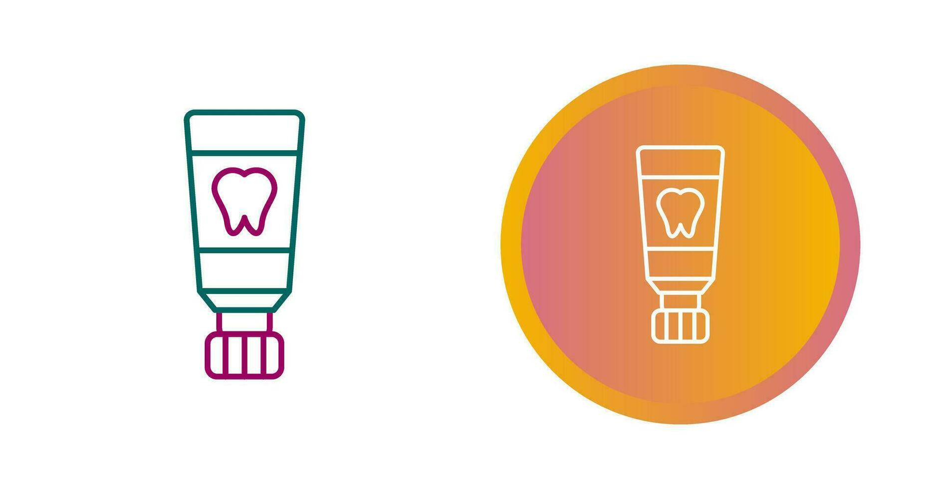 Toothpaste Vector Icon