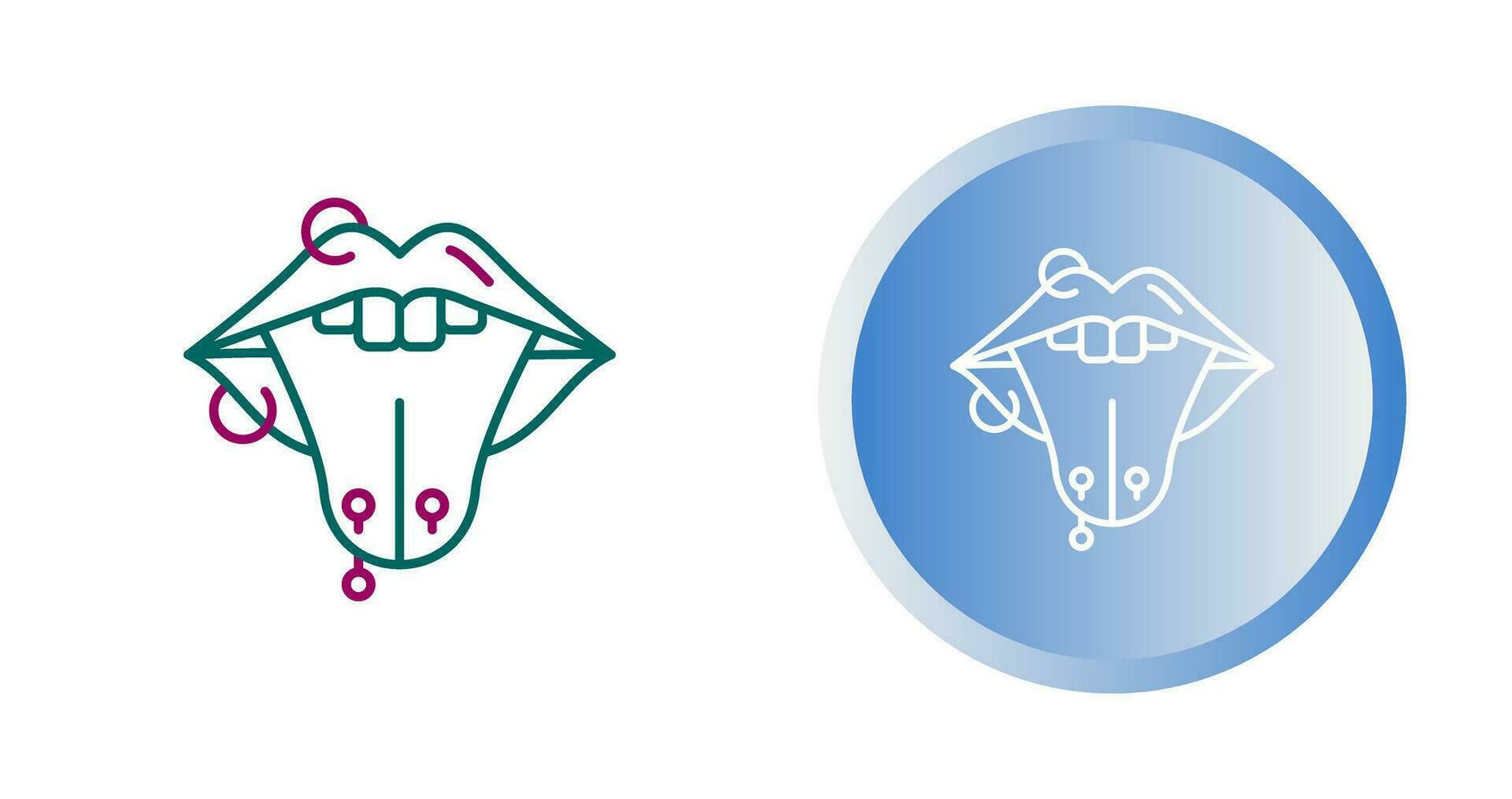 Piercing Vector Icon