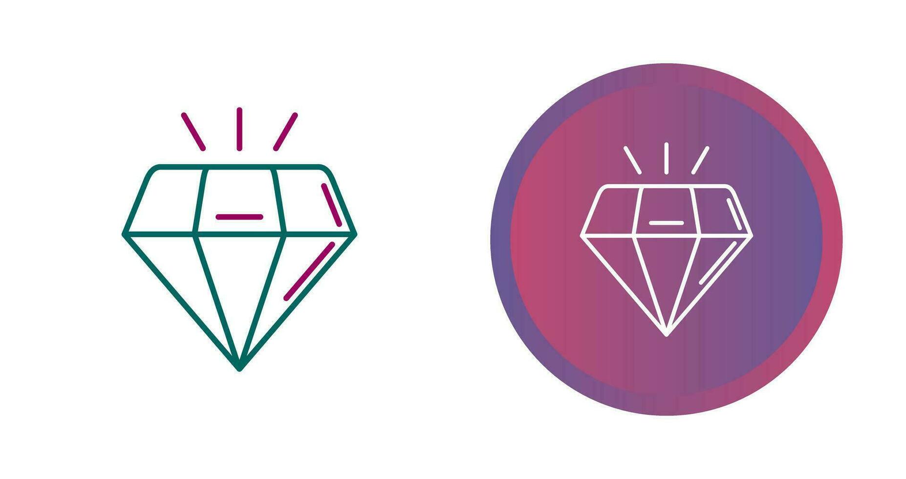 Diamond Vector Icon