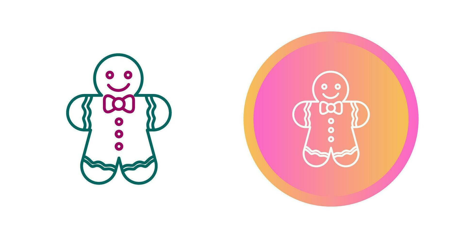 Gingerbread Vector Icon