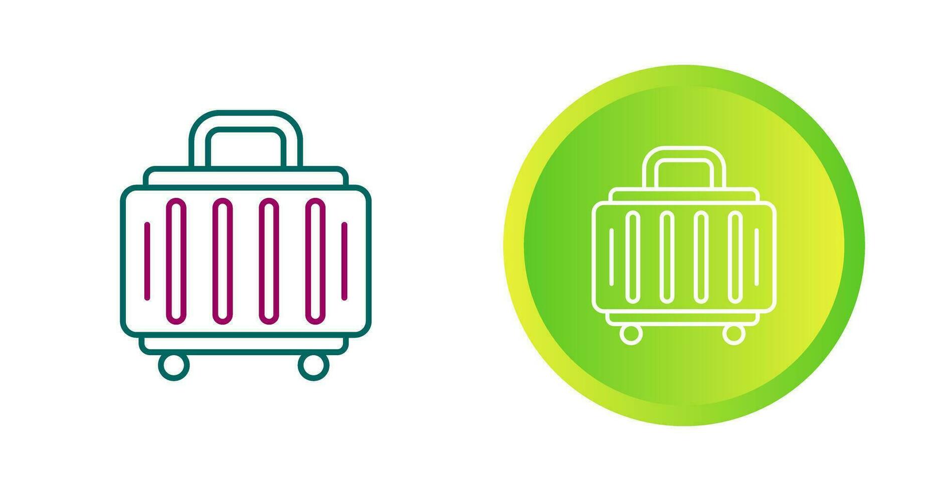 Baggage Vector Icon