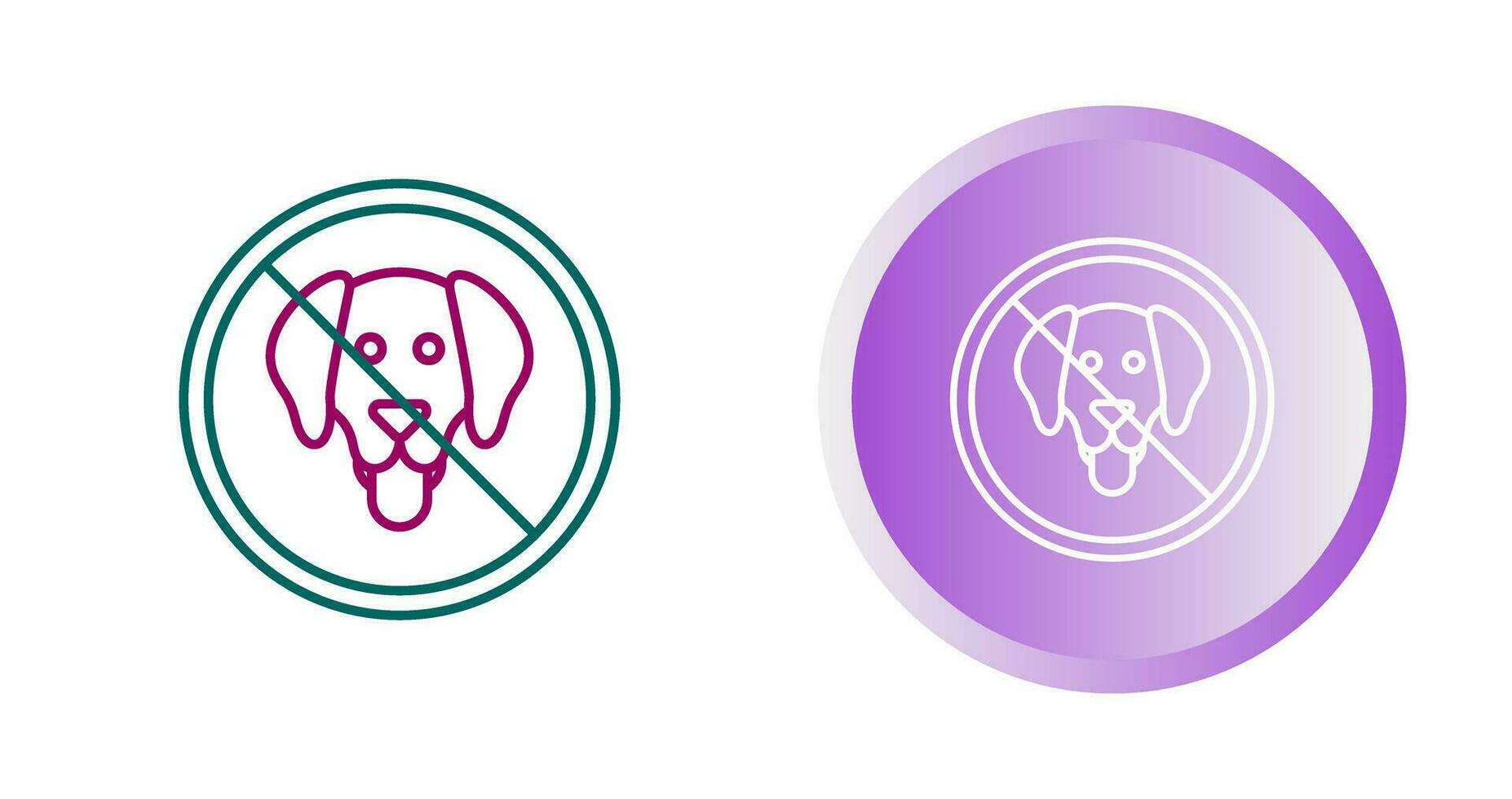 No Pets Allowed Vector Icon