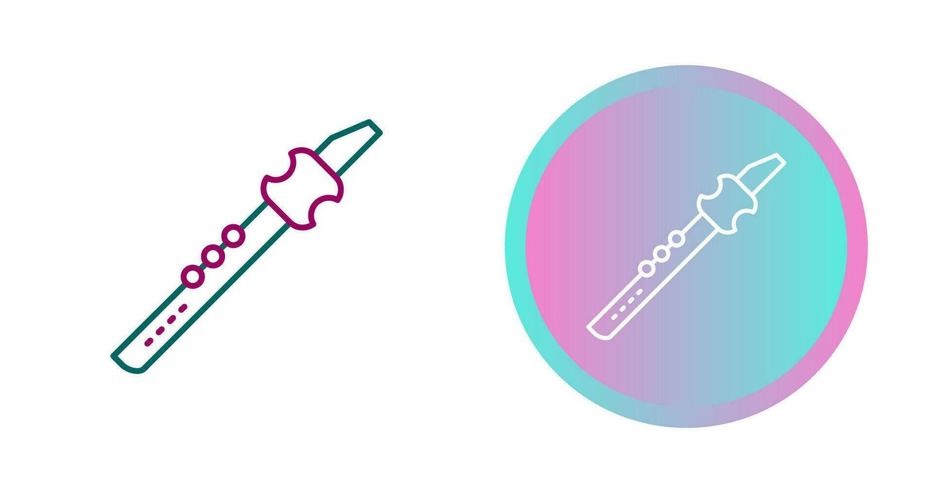 Flute Vector Icon