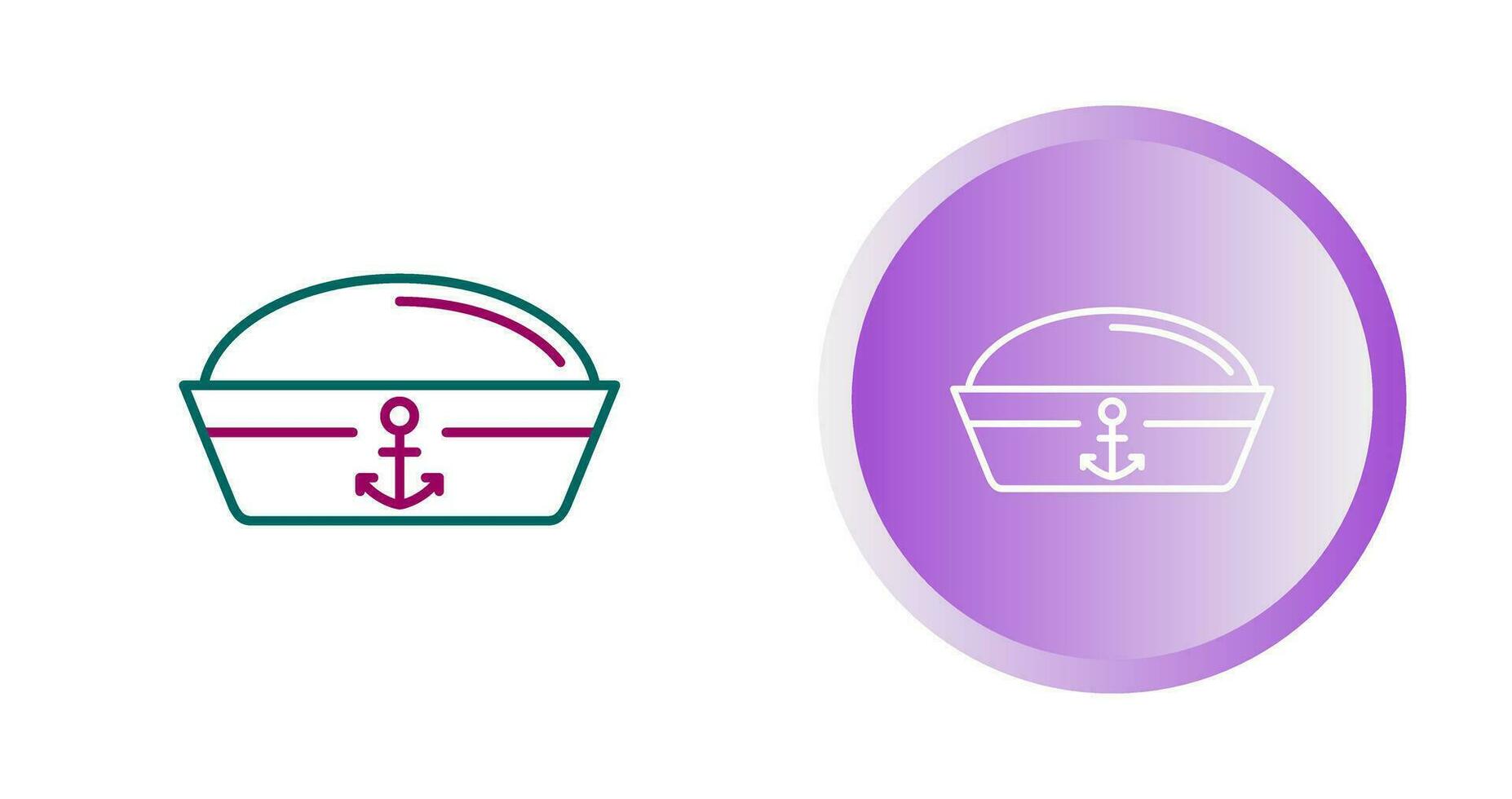 Sailor Hat Vector Icon