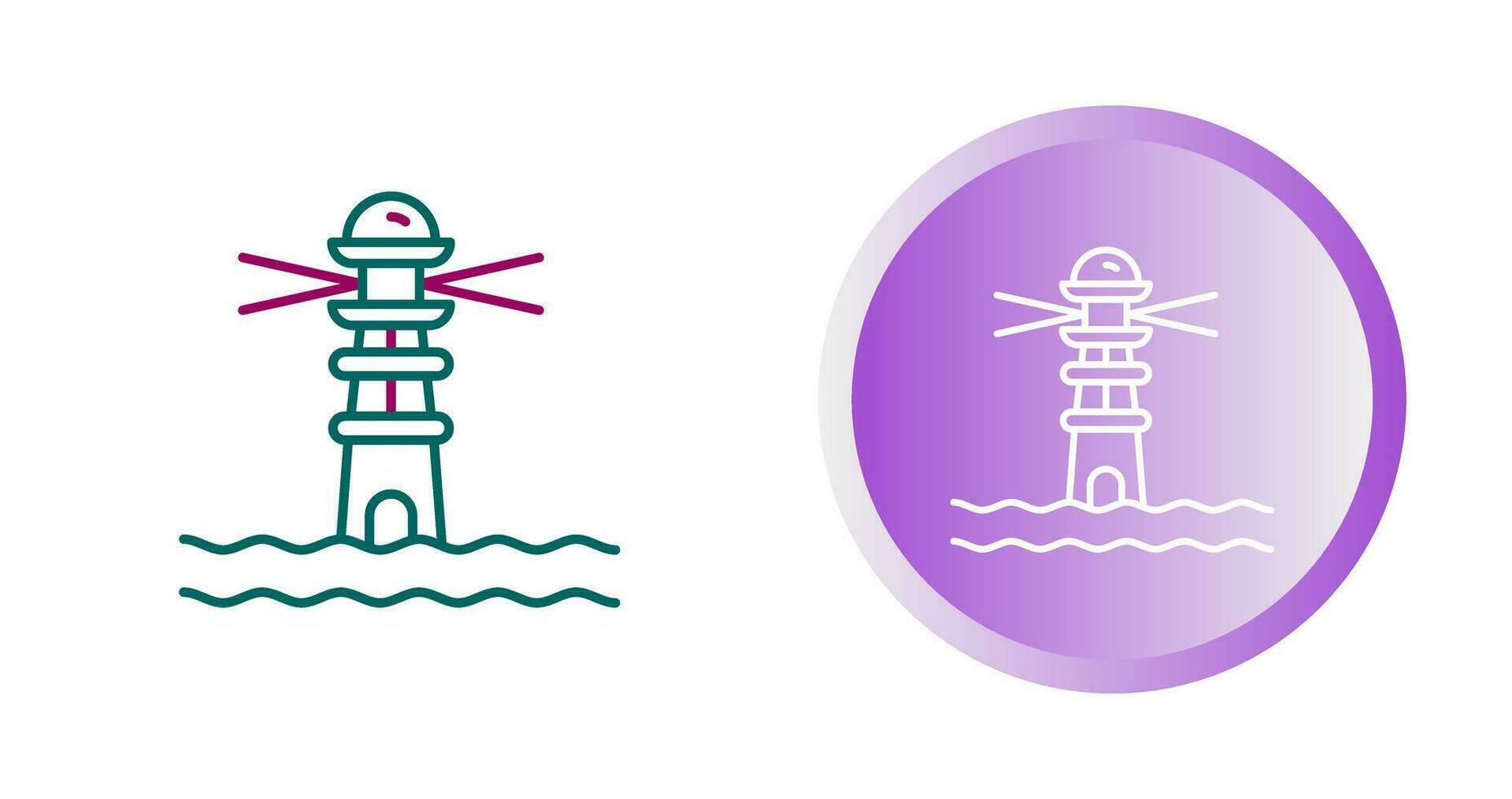 Lighthouse Vector Icon