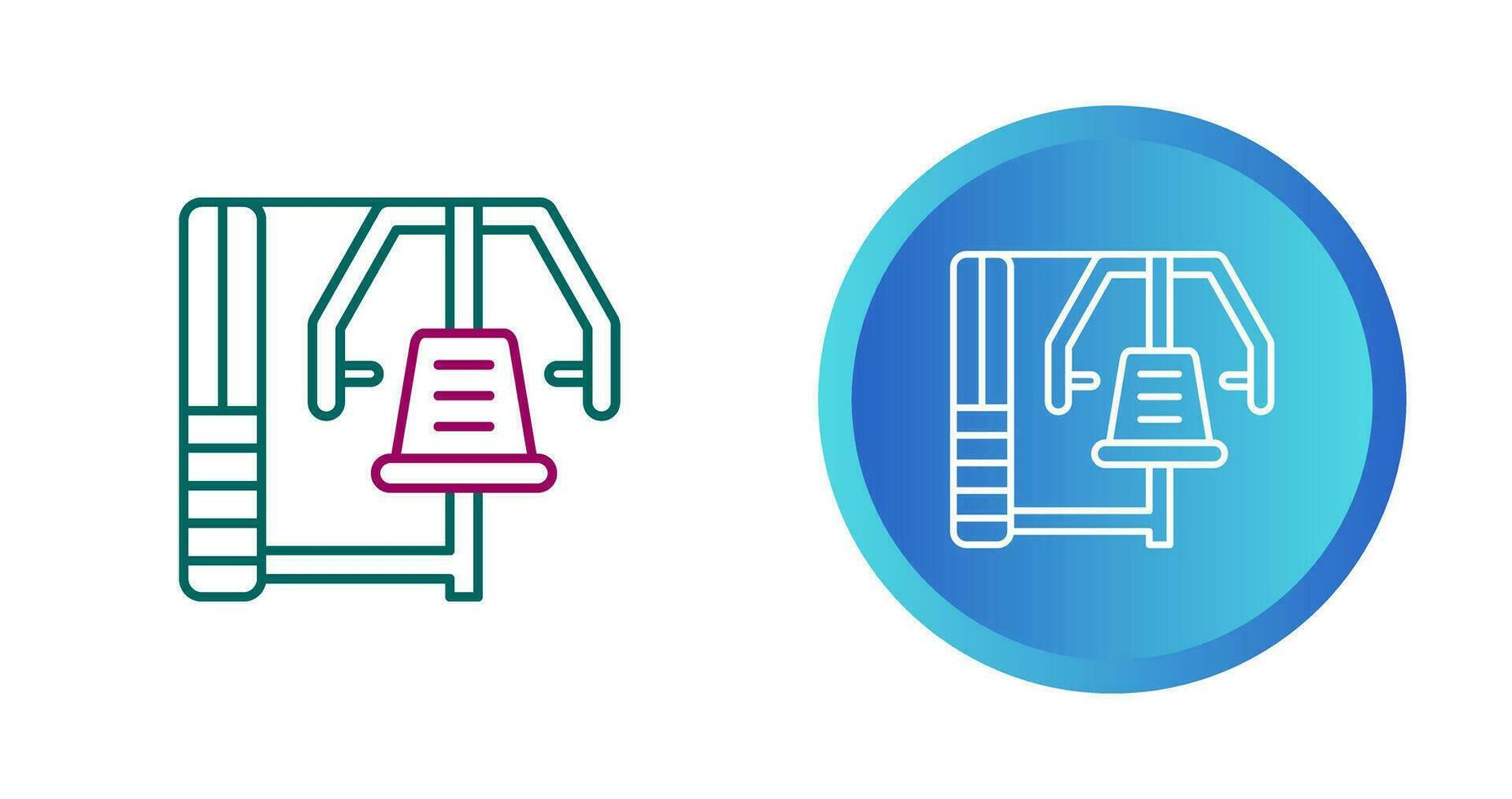 Gym Machine Vector Icon